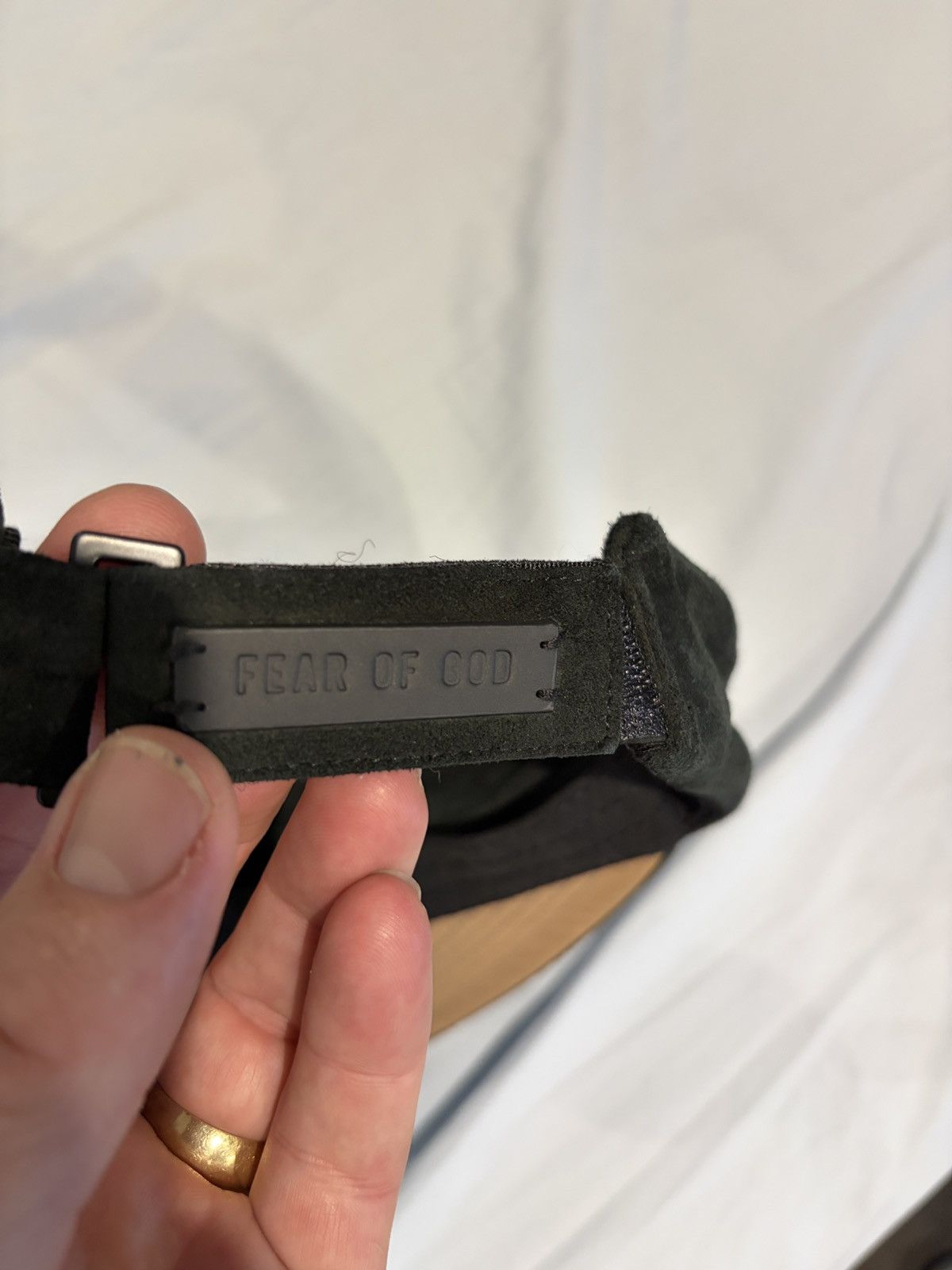 Fear of God Fear of god 7th suede visor Size ONE SIZE - 3 Thumbnail