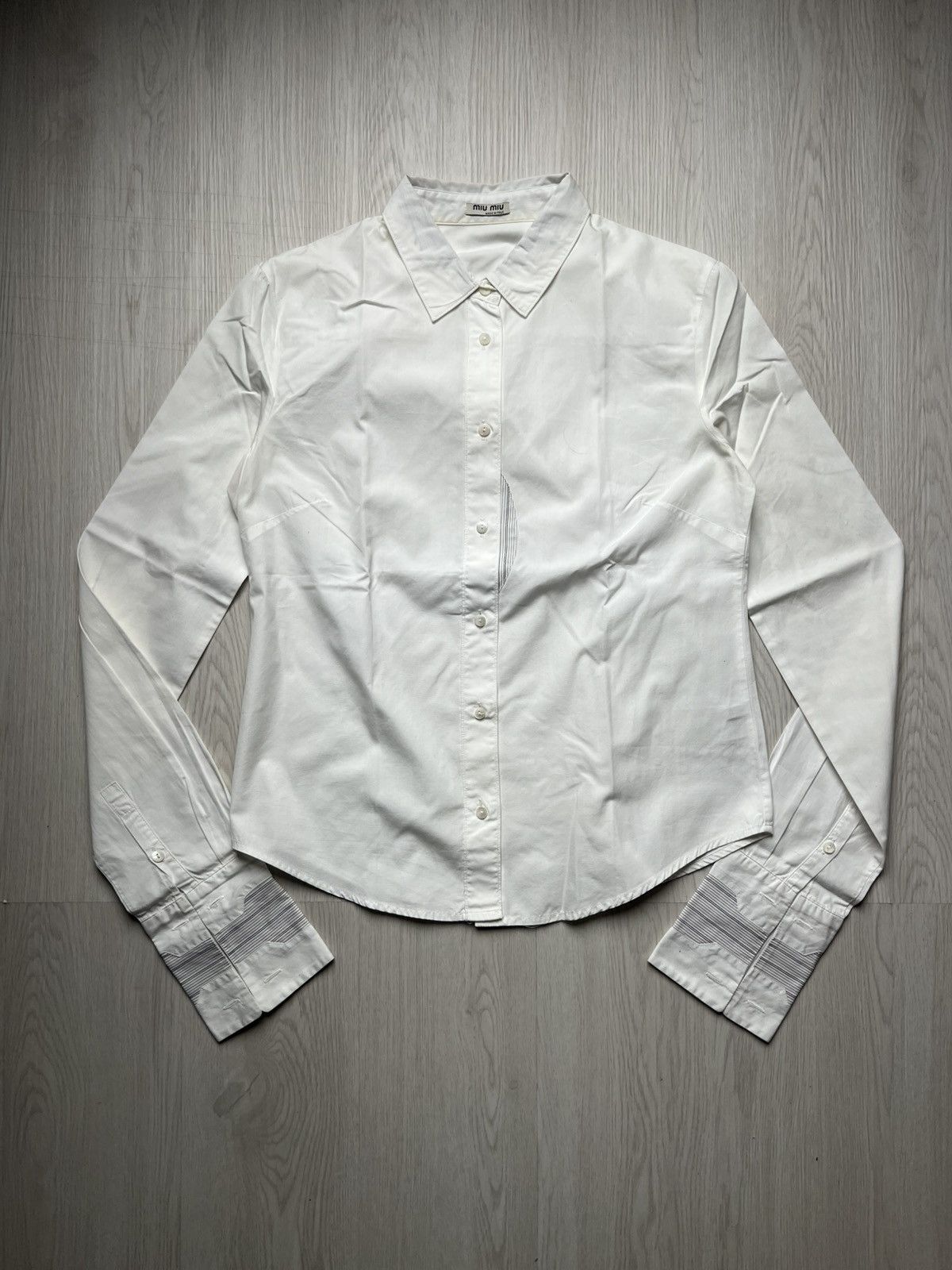 Miu Miu Vintage Miu Miu Shirt Size M / US 6-8 / IT 42-44 - 1 Thumbnail