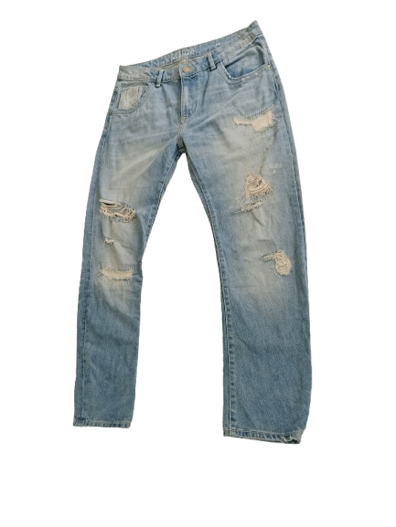 Zara ZARA Denim Collection Distressed Jeans Size US 34 / EU 50 - 5 Thumbnail