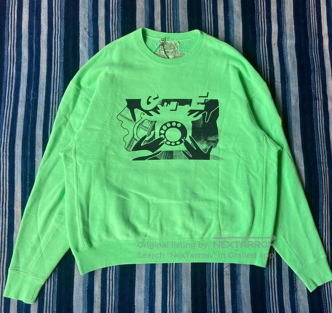 Cav Empt CAVEMPT C.E 20SS OVERDYE ROTARY DIAL CREW NECK. Size US L / EU 52-54 / 3 - 1 Thumbnail