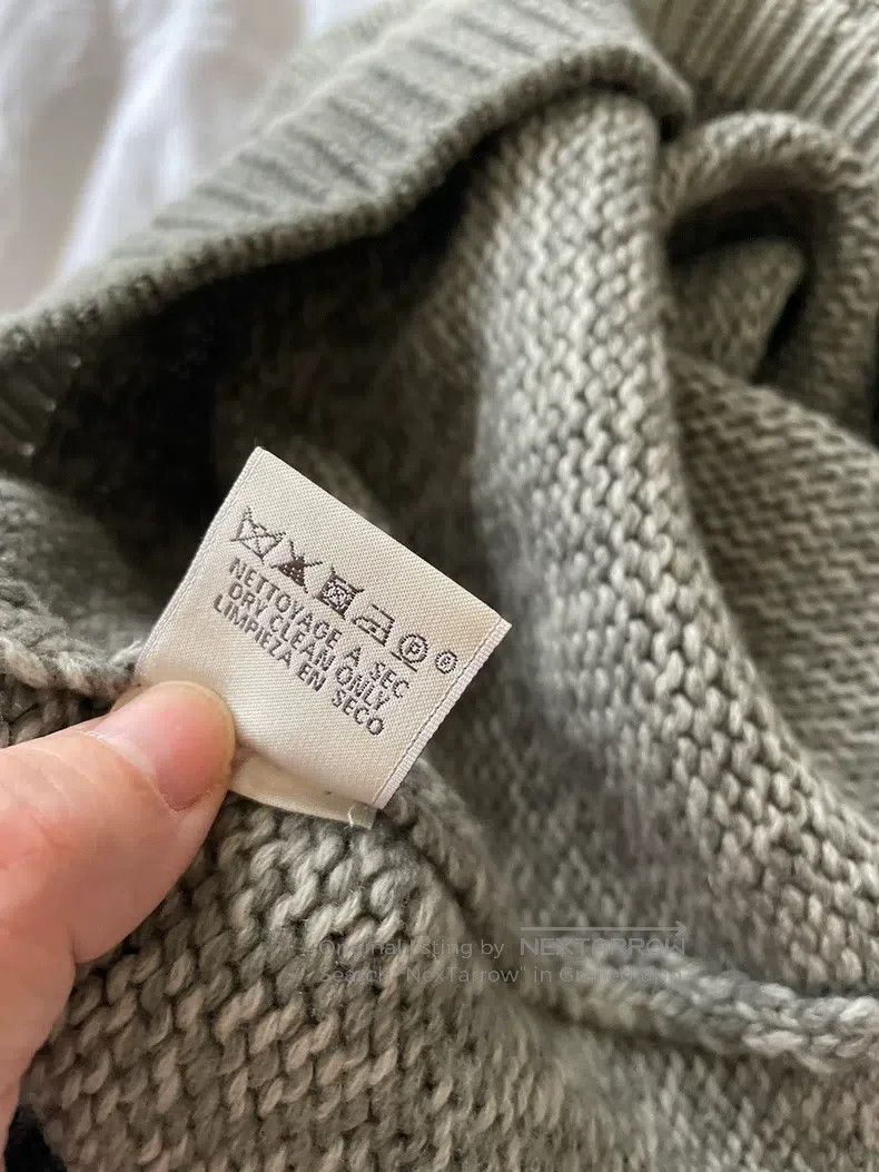Hermes Hermes Gray Sweater Size XL / US 12-14 / IT 48-50 - 5 Thumbnail