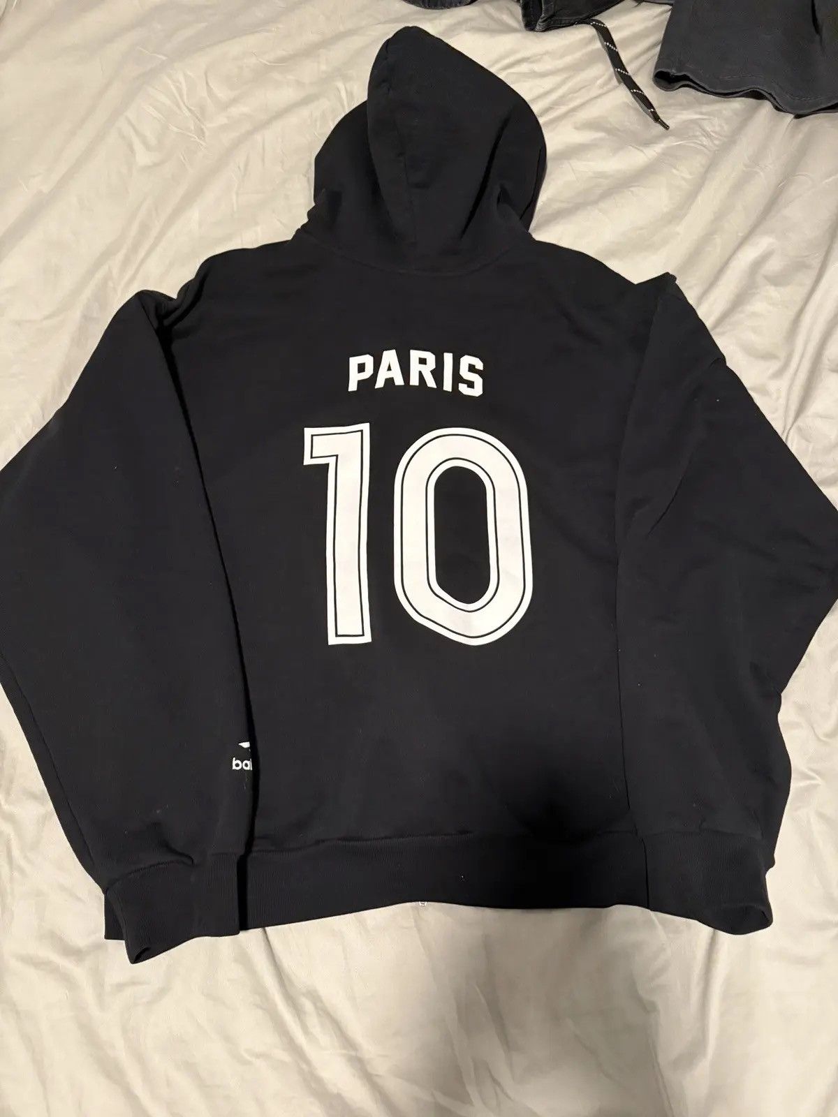 Balenciaga Paris Soccer Zip Up Hoodie