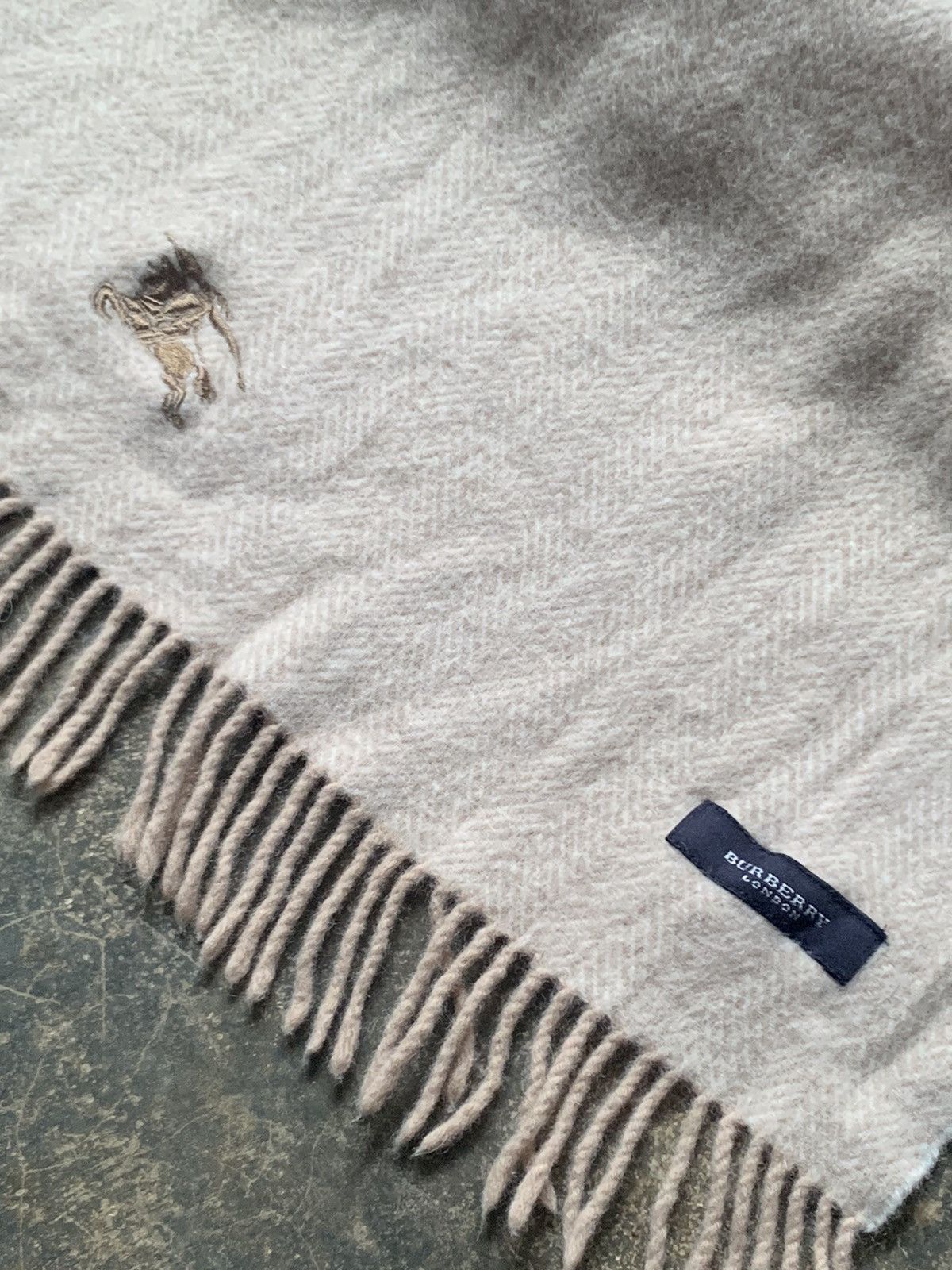 Burberry Burberry london big wool scarf Size ONE SIZE - 2 Thumbnail