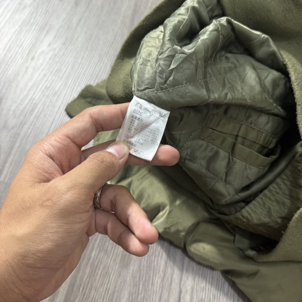 Japanese Brand Jeanasis Fur Alpha Industries Style Y2K Size US L / EU 52-54 / 3 - 10 Thumbnail