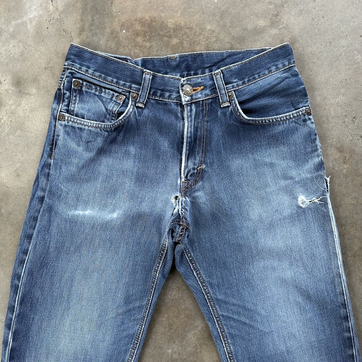 Japanese Brand Vintage Edwin 503 Distressed Faded Denim Jean Pant W31 Size US 31 - 3 Thumbnail