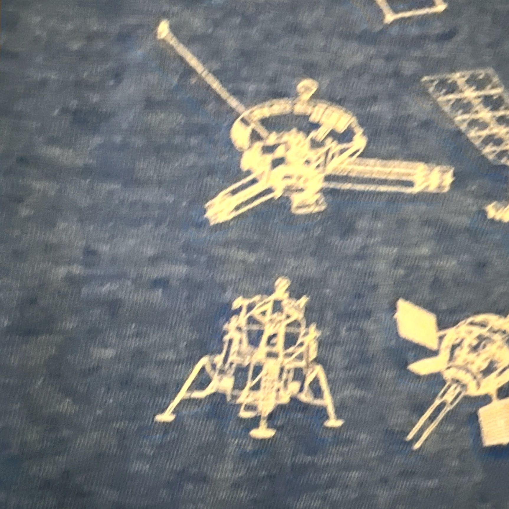 Vintage Northrop Grumman NG Space Systems Manufacturer Shirt XS Blue Space Size US XS / EU 42 / 0 - 3 Thumbnail