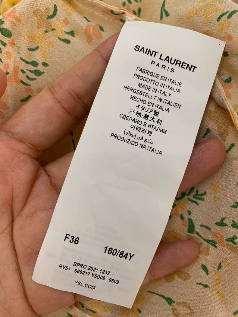 Saint Laurent Paris Saint Laurent Paris Dress Size XS / US 0-2 / IT 36-38 - 4 Thumbnail