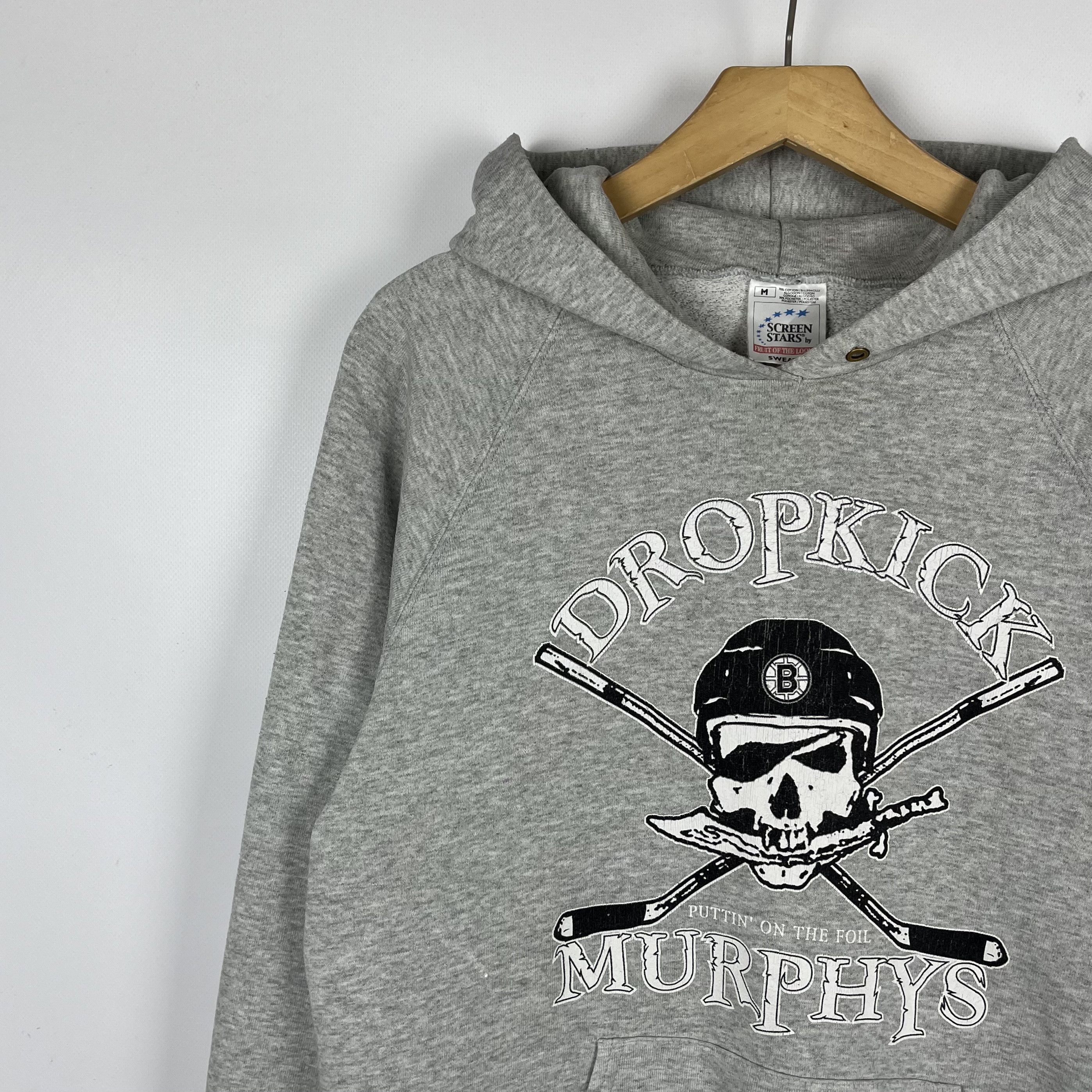Band Tees Vintage Dropkick Murphys Punk Rock Band Hoodie 90’s Size US M / EU 48-50 / 2 - 5 Thumbnail