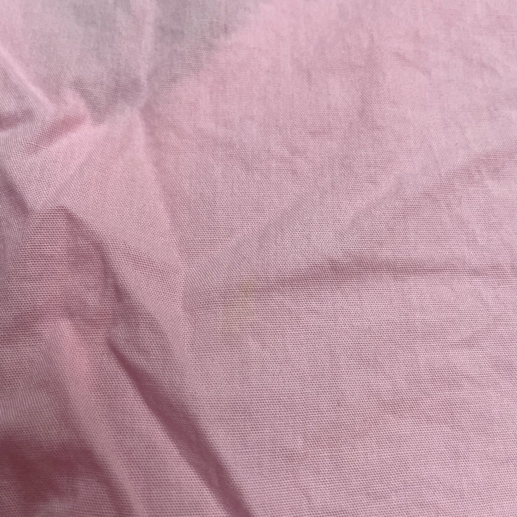Vintage Woman Within Button-Up Shirt Womens Large Pink Cotton Short Sleeve Casual Top Size L / US 10 / IT 46 - 4 Thumbnail