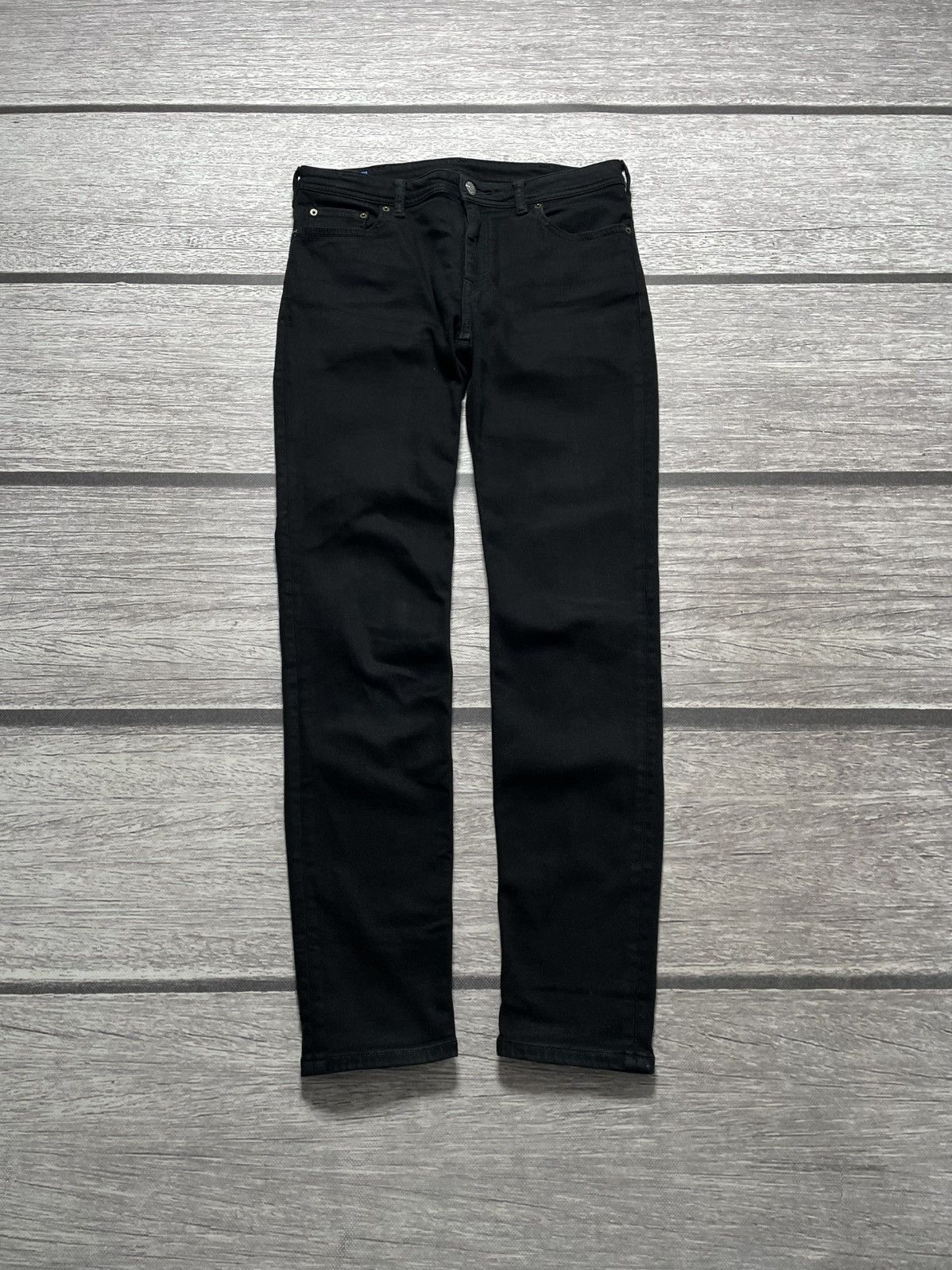 Acne Studios Acne Studios Bla Konst Climb Stay Black slim jeans Size US 30 / EU 46 - 1 Thumbnail