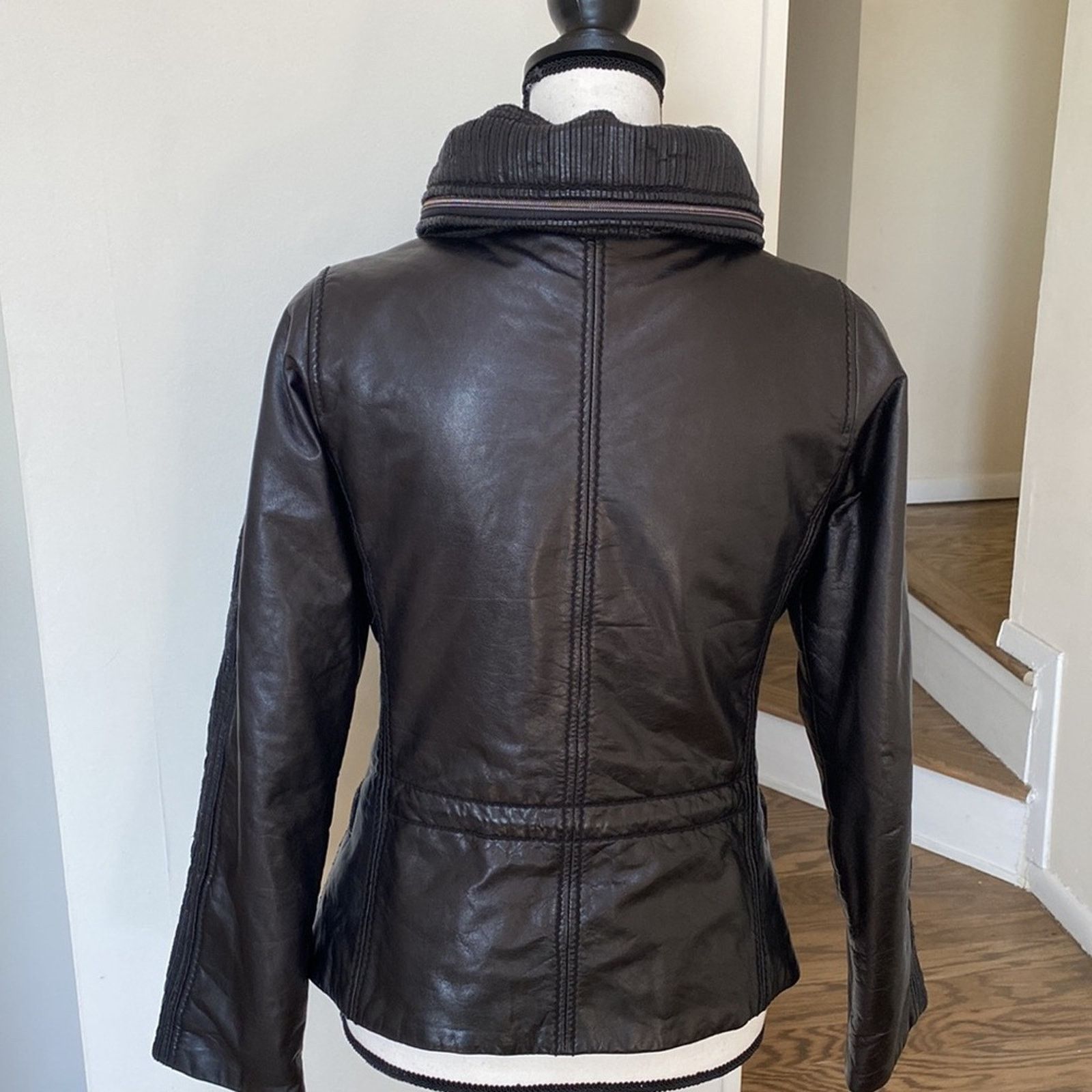 Other Sylvie Schimmel Paris Soft Calf Leather Jacket Size 36 Size XS / US 0-2 / IT 36-38 - 2 Thumbnail