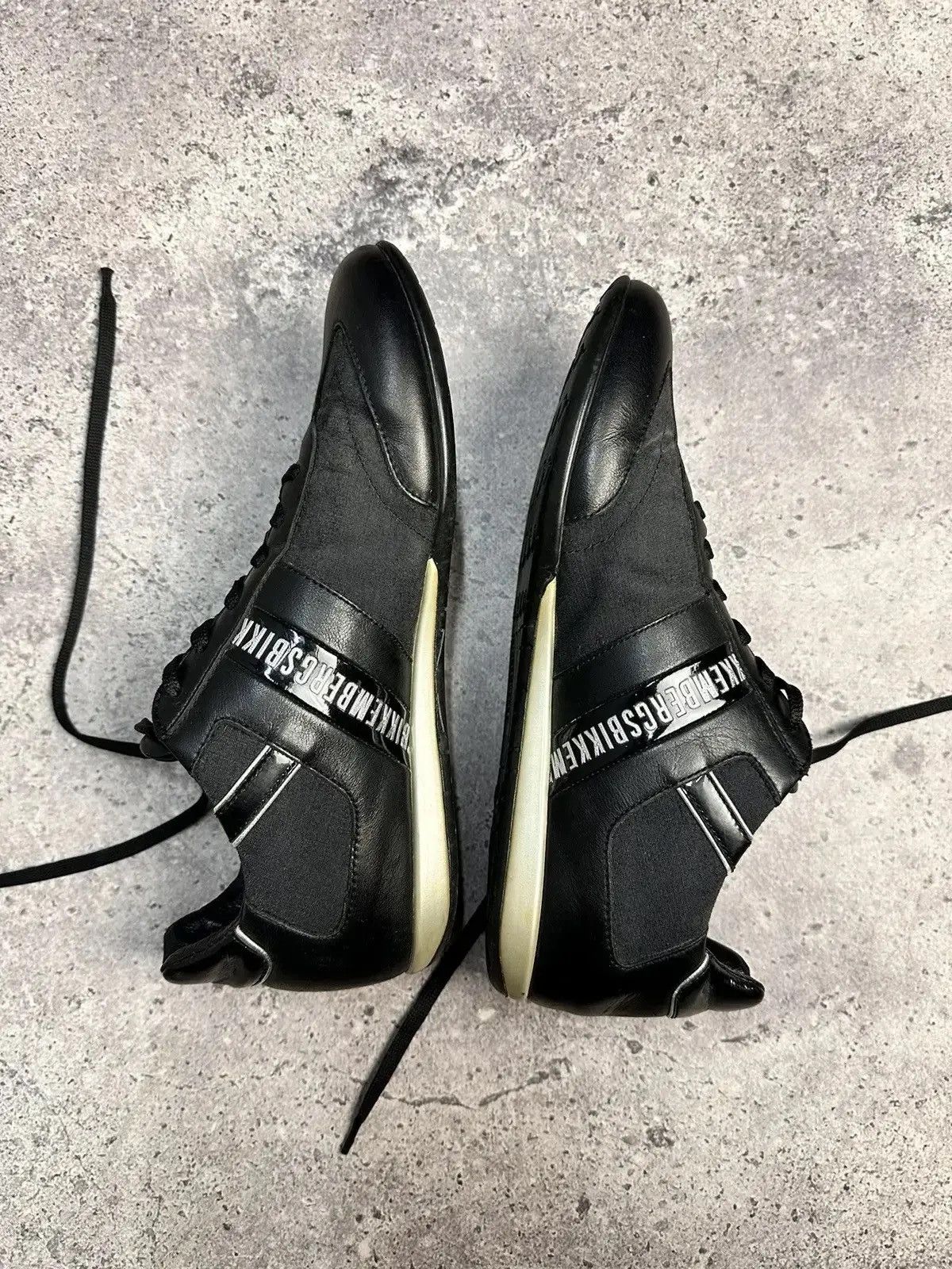 Dirk Bikkembergs × Vintage Bikkembergs Vintage Low Top Sneakers football leather shoes Size US 8 / EU 41 - 4 Thumbnail