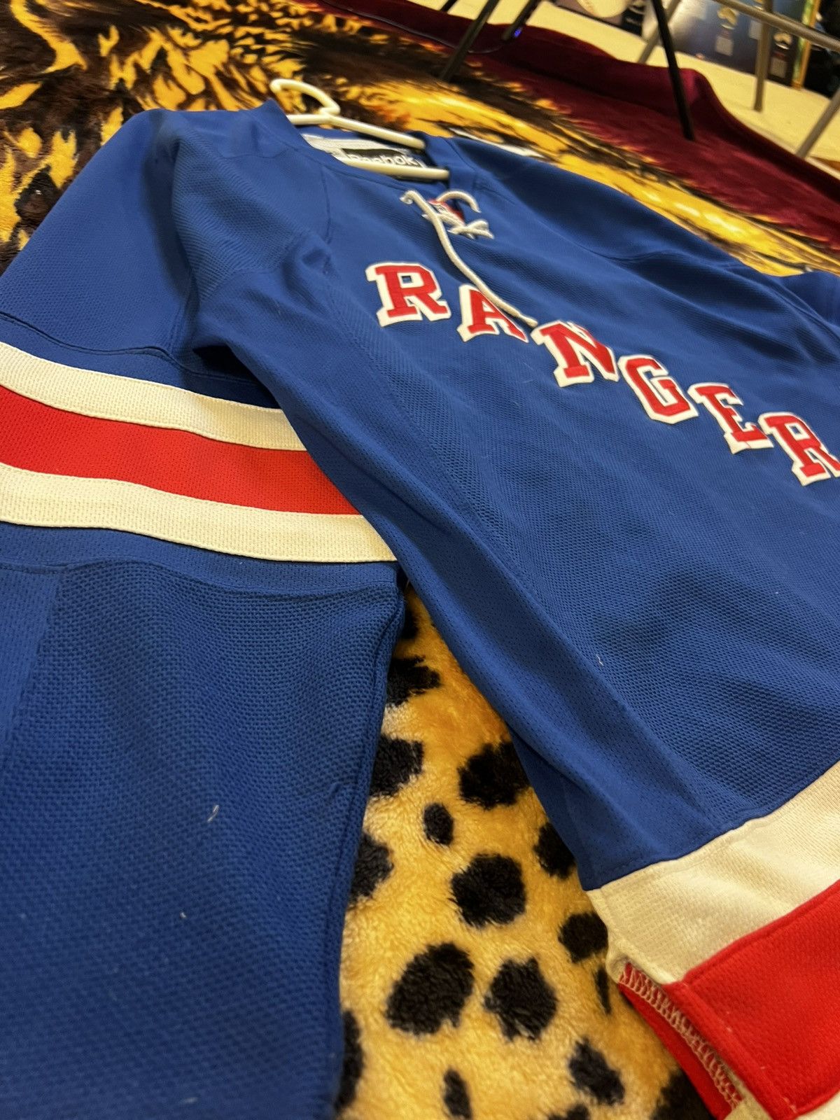 NHL × Reebok × Vintage Reebok NHL New York Rangers Hockey Jersey Size US XL / EU 56 / 4 - 3 Thumbnail