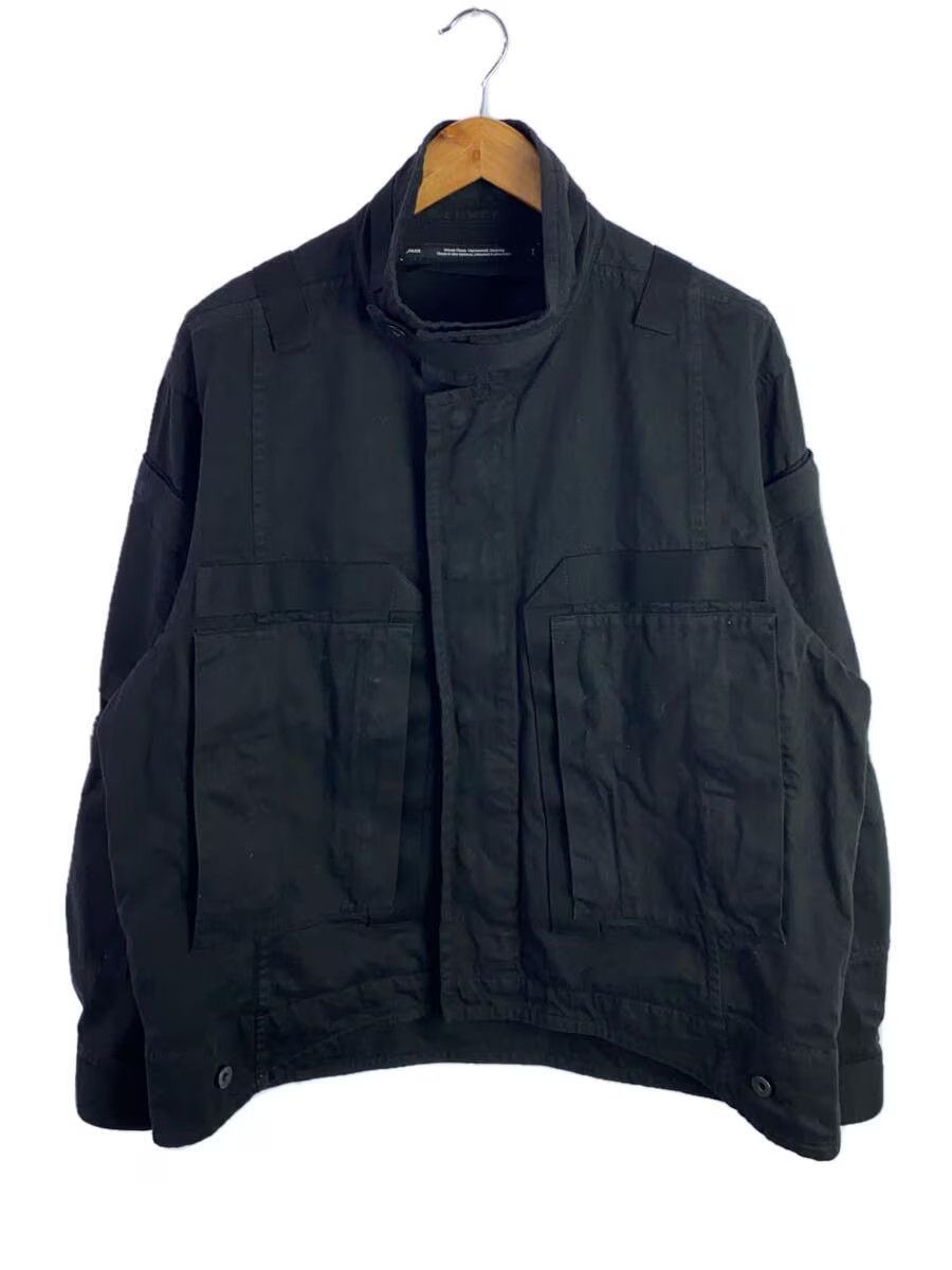 image of Julius Aw21 "resilience" Military Jacket in Black, Men's (Size Medium)