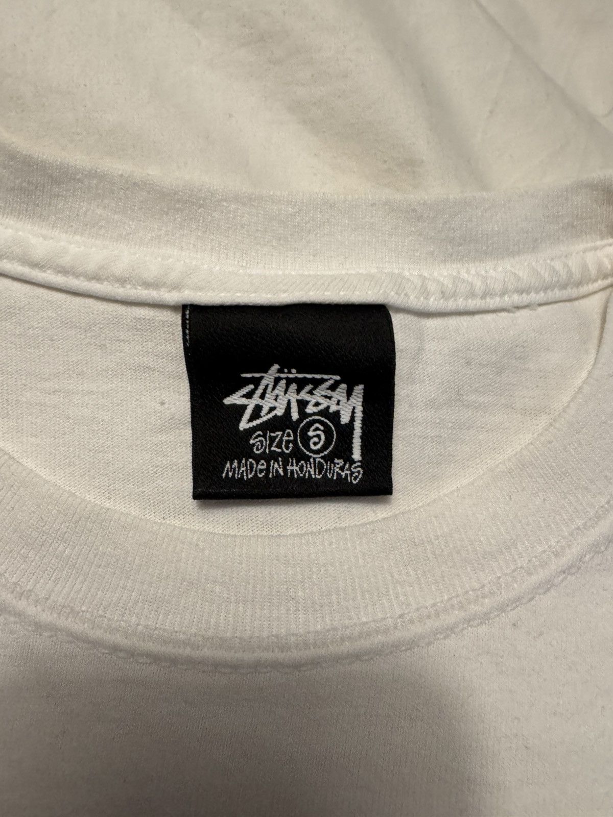 Stussy Portishead X Stussy - White t-shirt - Size small - USED Size US S / EU 44-46 / 1 - 4 Thumbnail