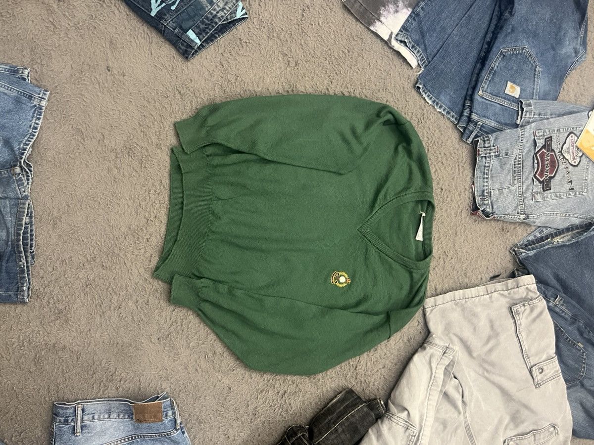 Burberry × Vintage Burberry knitwear 🧶 boxy baggy vintage 90s 100% cotton swag Size US XL / EU 56 / 4 - 1 Thumbnail