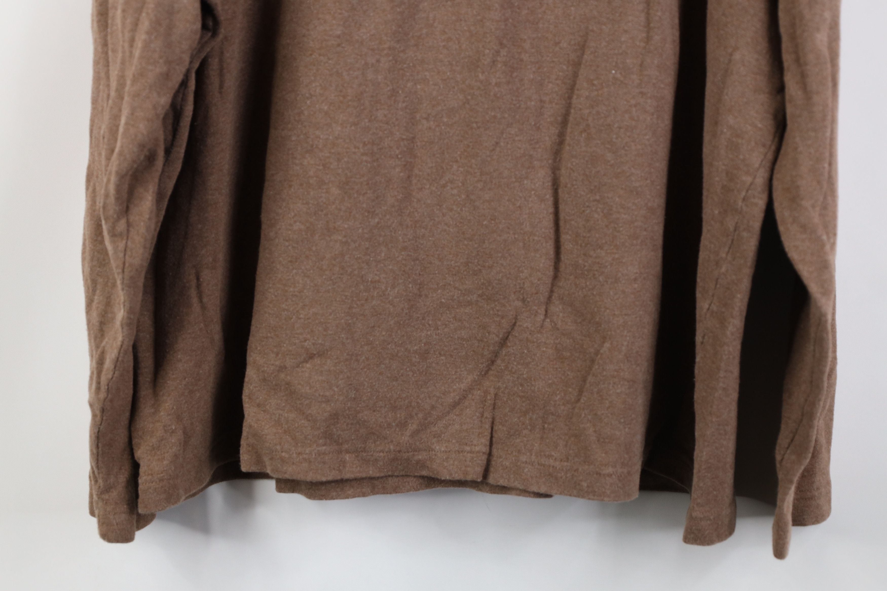 Vintage Vintage 90s Streetwear Mock Neck Long Sleeve T-Shirt USA Size L / US 10 / IT 46 - 9 Thumbnail