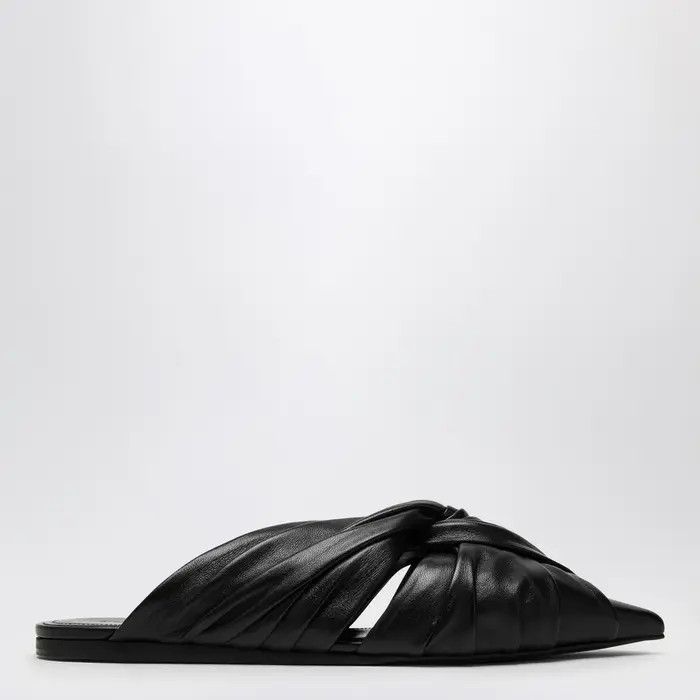 Givenchy o1w1db10325 Twist Mule in Black Size US 6 / IT 36 - 2 Thumbnail