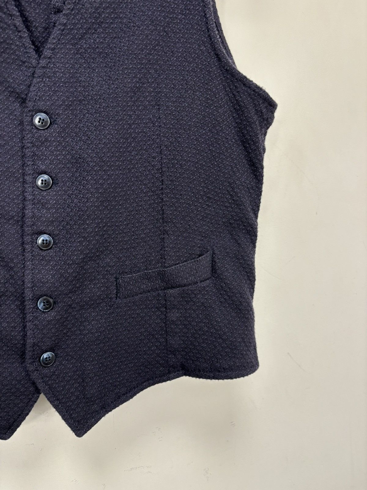 L.B.M. 1911 L.B.M. 1911 Men’s Limited Edition Wool Blend Waistcoat Vest Size 44R - 7 Thumbnail