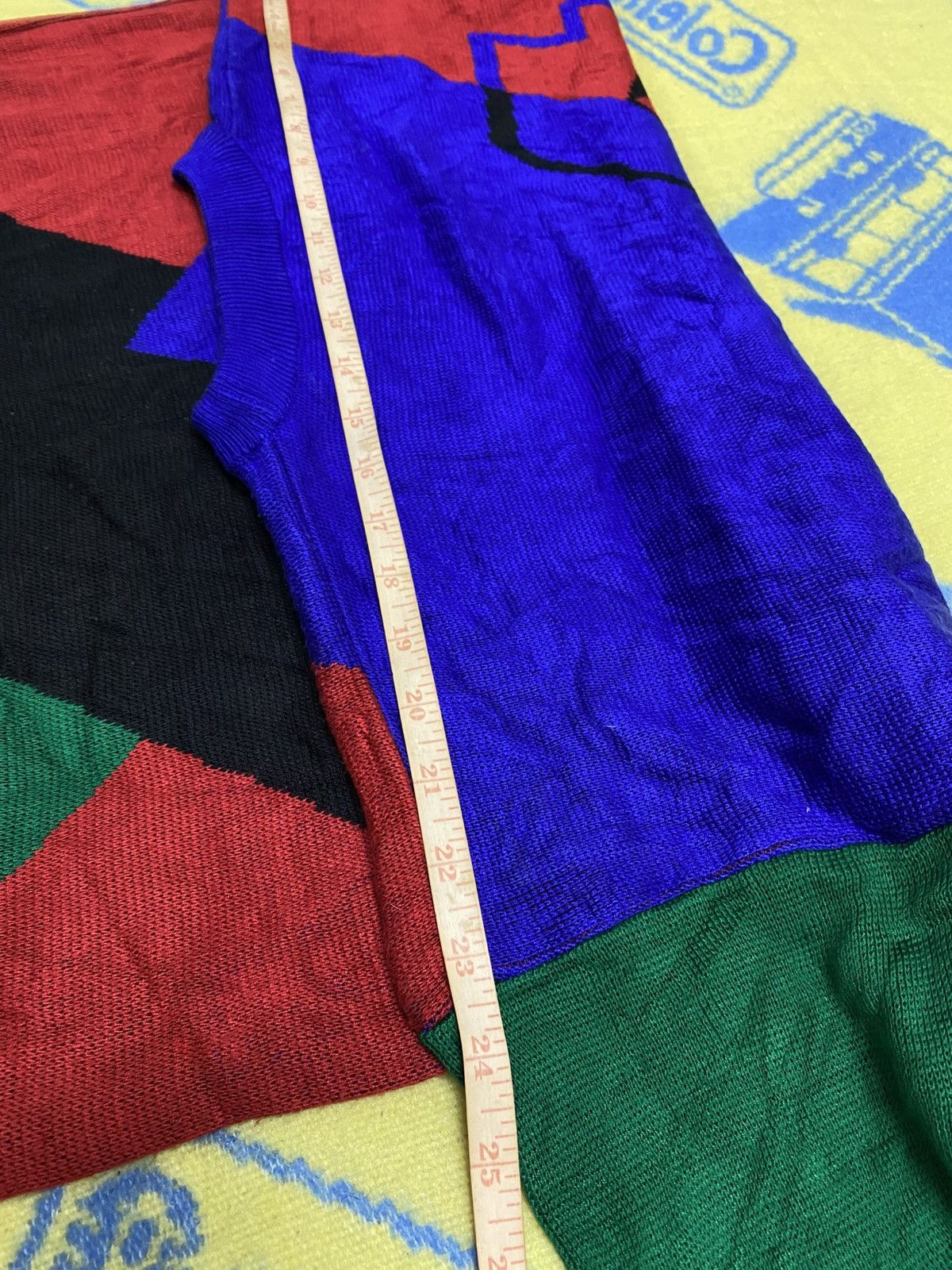 Japanese Brand × Vintage Japanese Knitwear x Vintage Abstrack Size US L / EU 52-54 / 3 - 7 Thumbnail