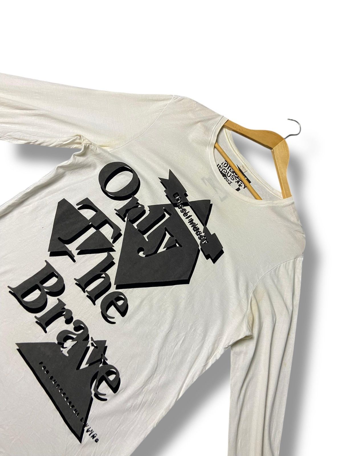 Diesel DIESEL Printed Only The Brave Long Sleeve Tee (142) Size US L / EU 52-54 / 3 - 4 Thumbnail
