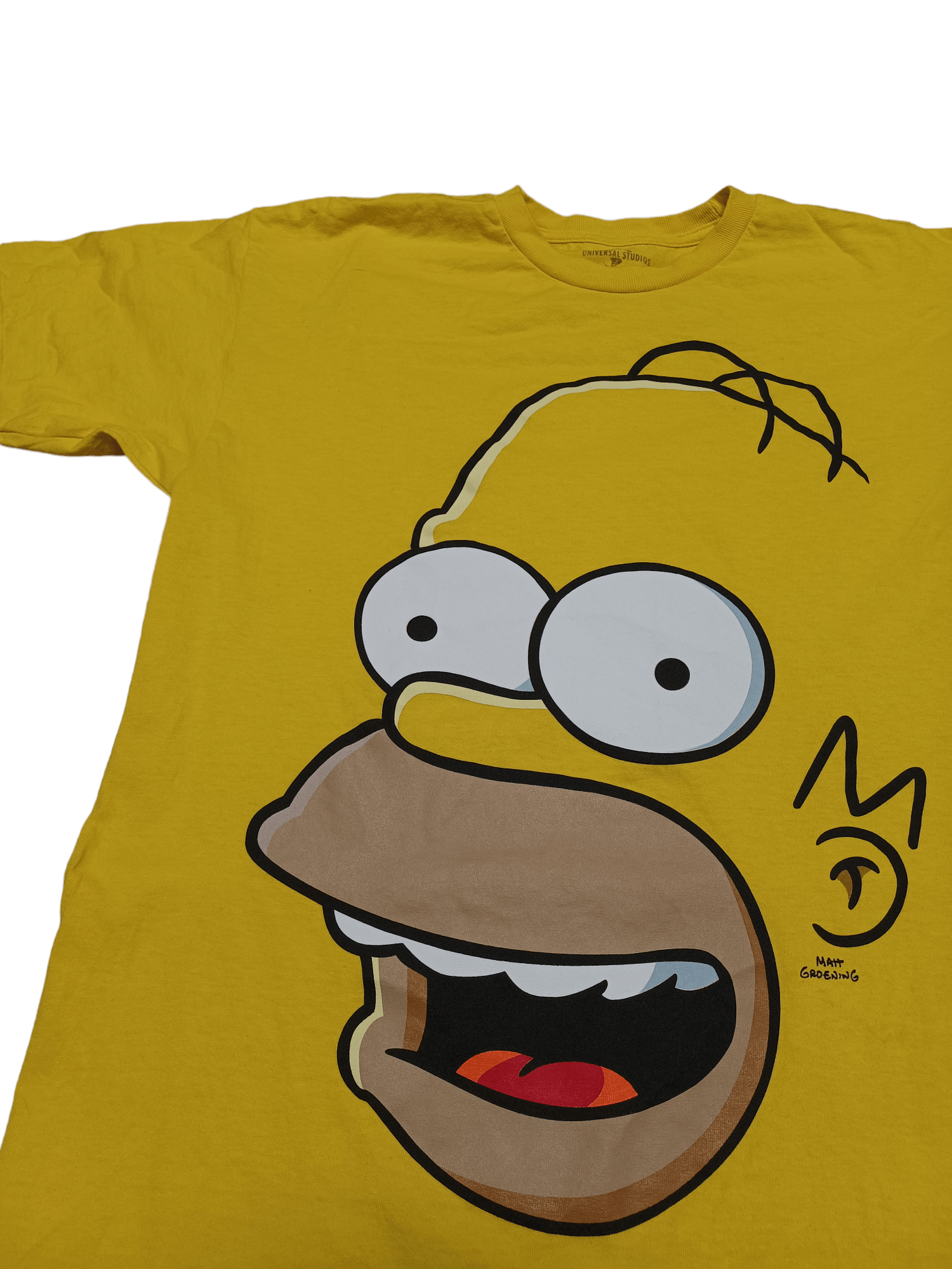 The Simpsons CRAZY HOMER SIMPSON UNIVERSAL MADE IN MEXICO VINTAGE TEE Size US L / EU 52-54 / 3 - 2 Thumbnail