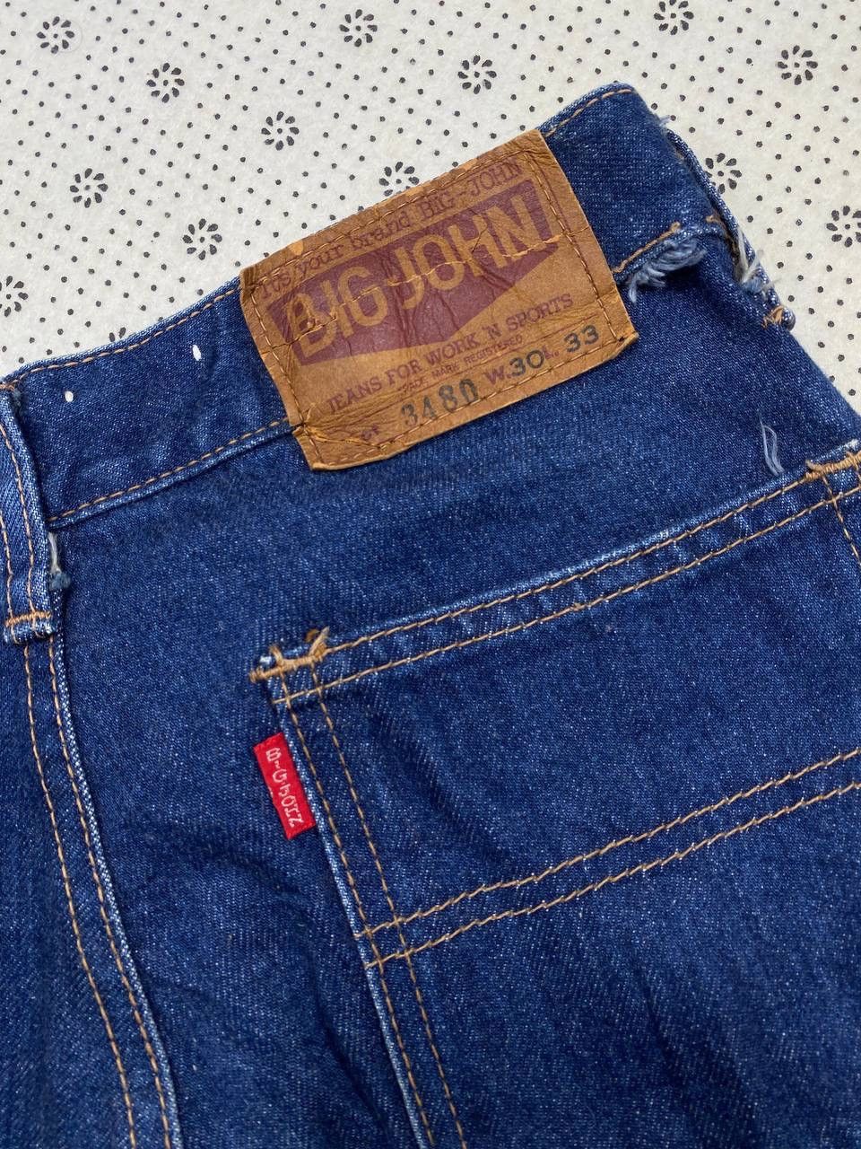 Big John × Vintage Vintage Rockabilly Flare Denim Pant By Big John Size US 28 / EU 44 - 3 Thumbnail