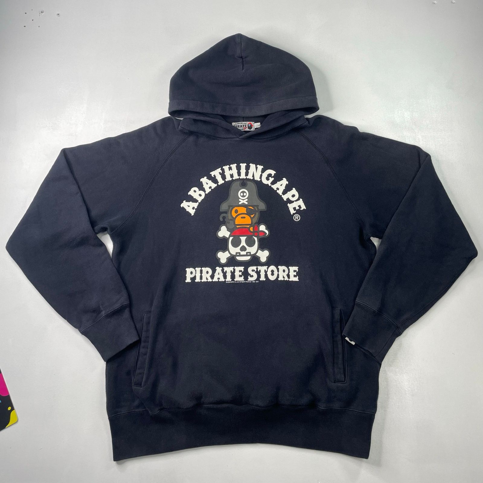 Bape 2011 BAPE Pirate Store Exclusive Hoodie Size US L / EU 52-54 / 3 - 1 Thumbnail