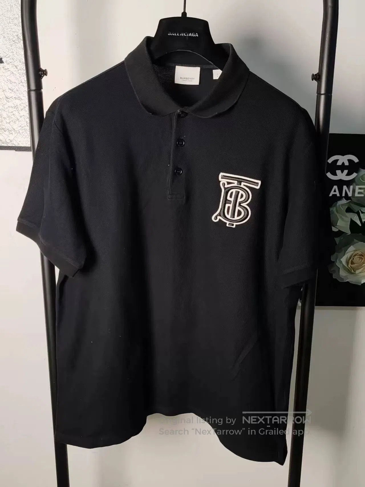 Burberry Burberry TB Short Sleeve Shirt. Size US M / EU 48-50 / 2 - 1 Thumbnail