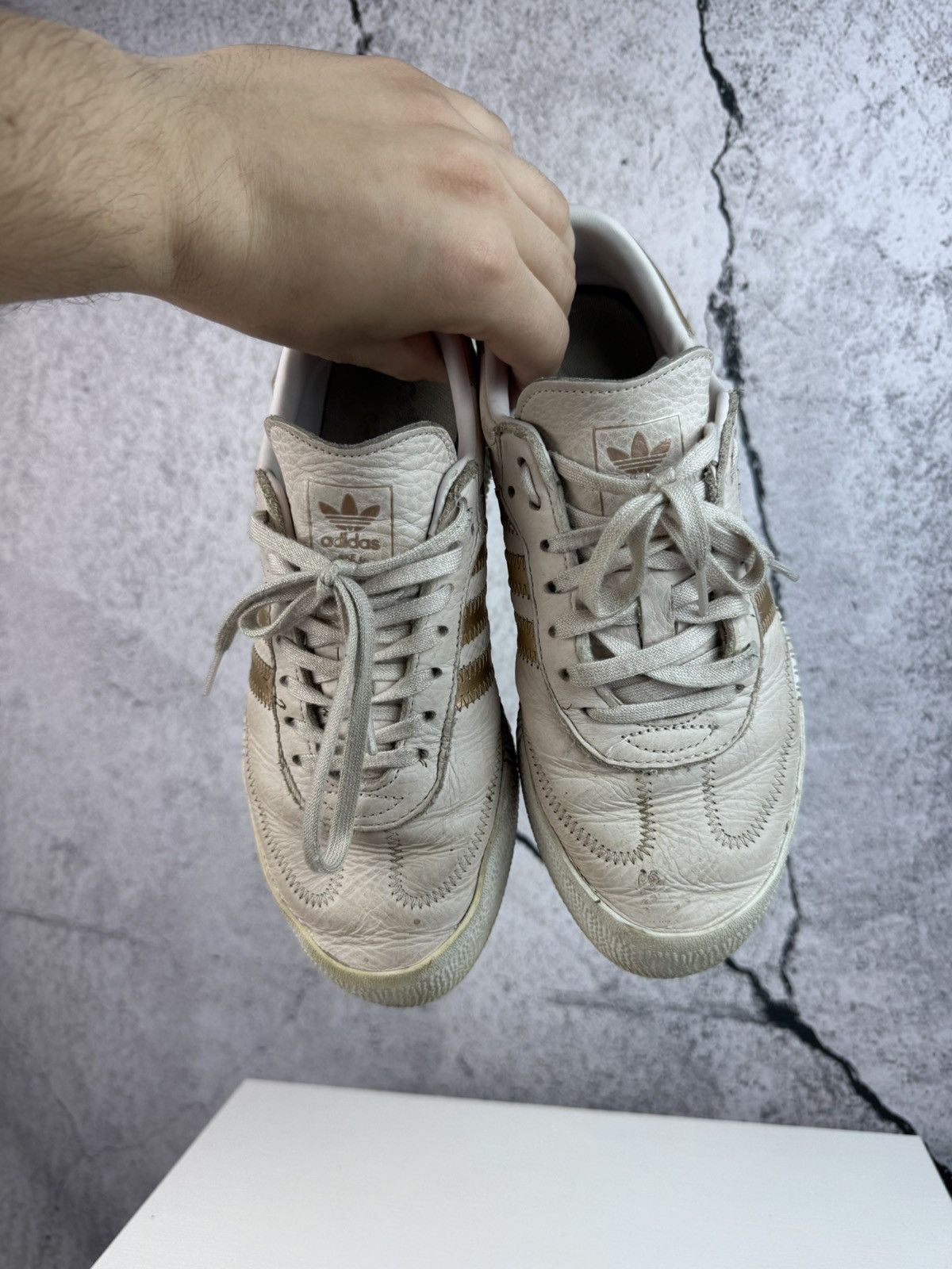 Adidas Adidas Samba Platfrom 2019 Hype Sneakers Casual Rare Size US 7.5 / IT 37.5 - 3 Thumbnail