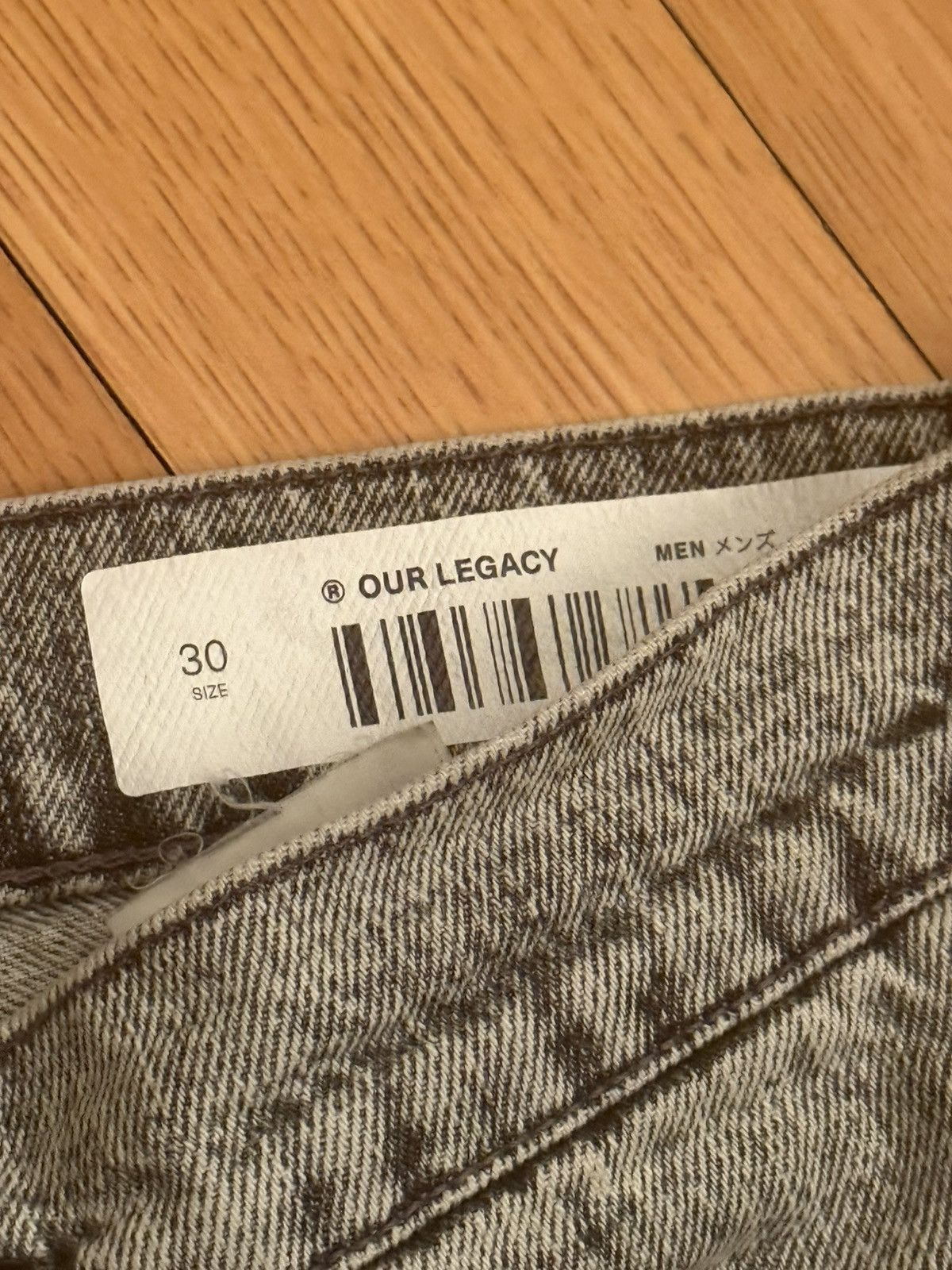 Our Legacy Third Cut Jean Grey Size US 30 / EU 46 - 4 Thumbnail
