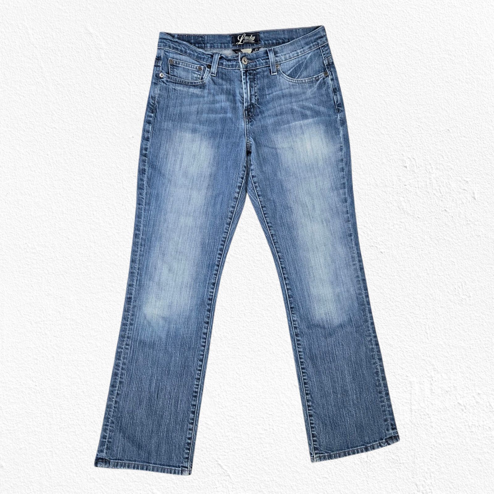 Lucky Brand 90s Vintage Lucky Brand Bootcut Jeans Size 8 Size 29" - 3 Thumbnail