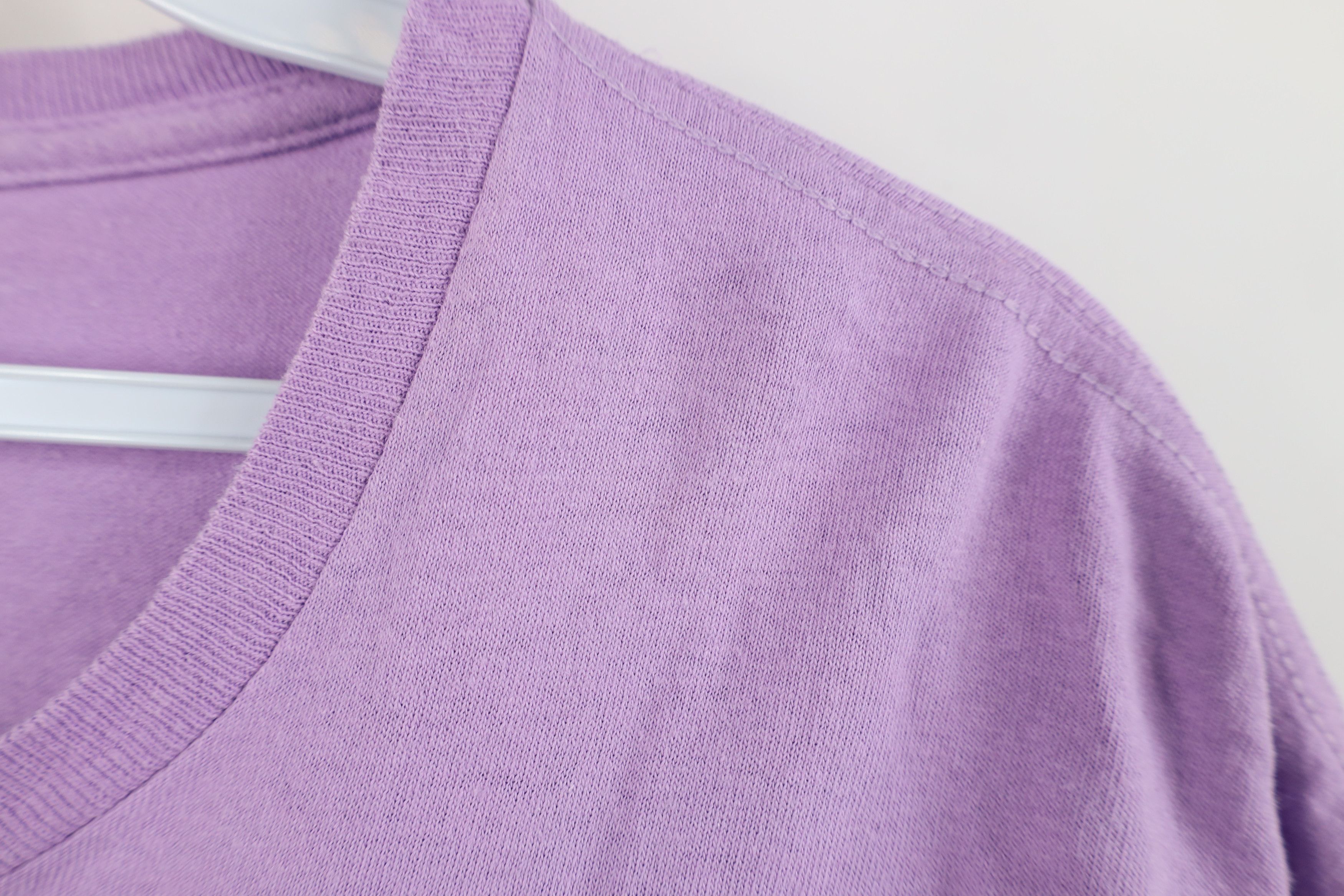 Vintage Vintage 90s Y2K Babydoll Flower Cat Kitten T-Shirt Purple Size L / US 10 / IT 46 - 7 Thumbnail