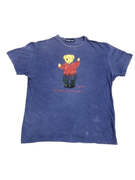 Polo Ralph Lauren × Vintage Vintage Polo Ralph Lauren Grandma Polo Bear Tee Size US L / EU 52-54 / 3 - 1 Thumbnail