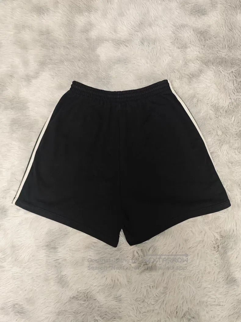 Balenciaga Balenciaga size XS Logo stripe print sports straight-leg c Size US 27 - 2 Thumbnail