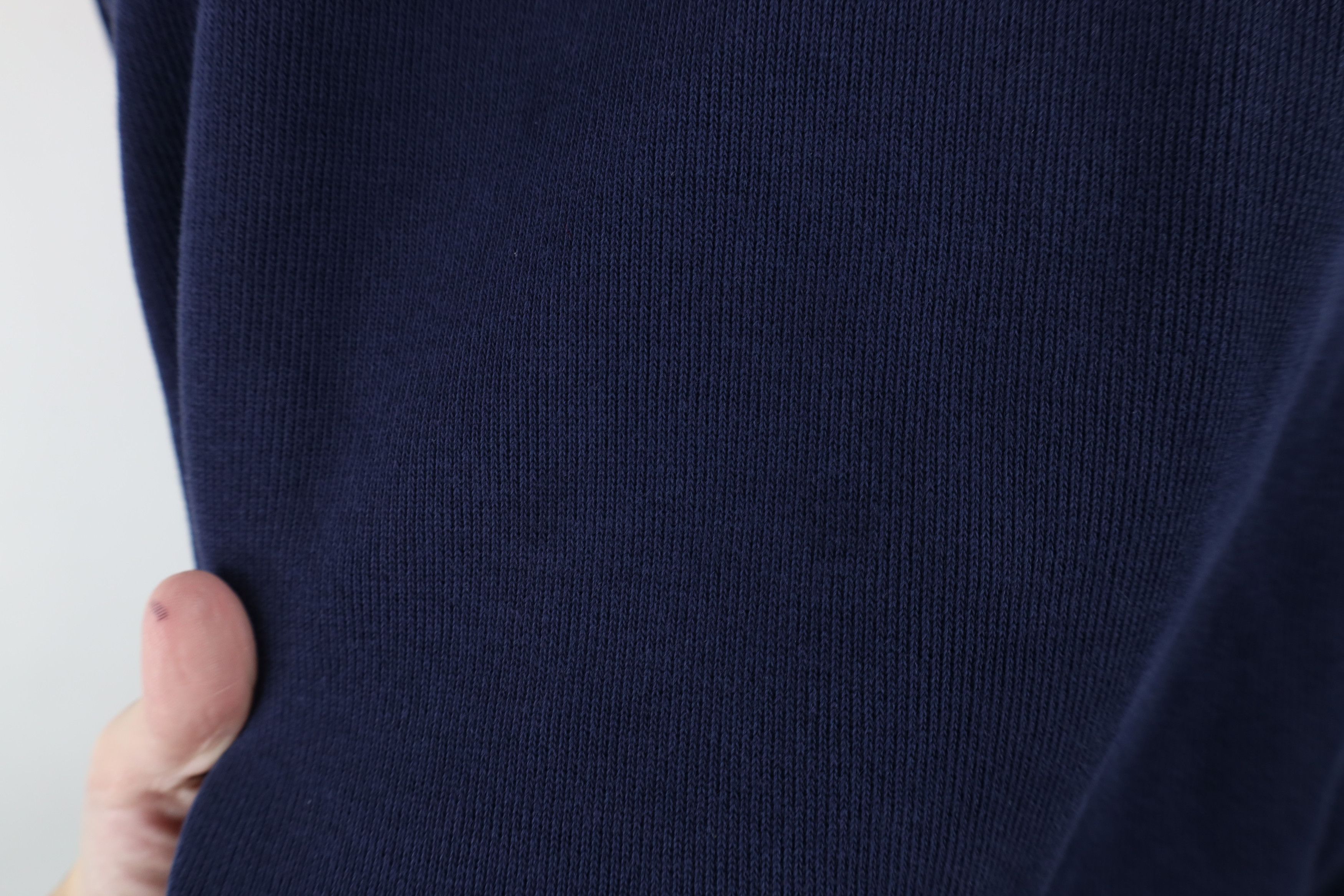 Lacoste Lacsote Logo Ribbed Knit Half Zip Pullover Sweater Blue Size US XXL / EU 58 / 5 - 8 Thumbnail