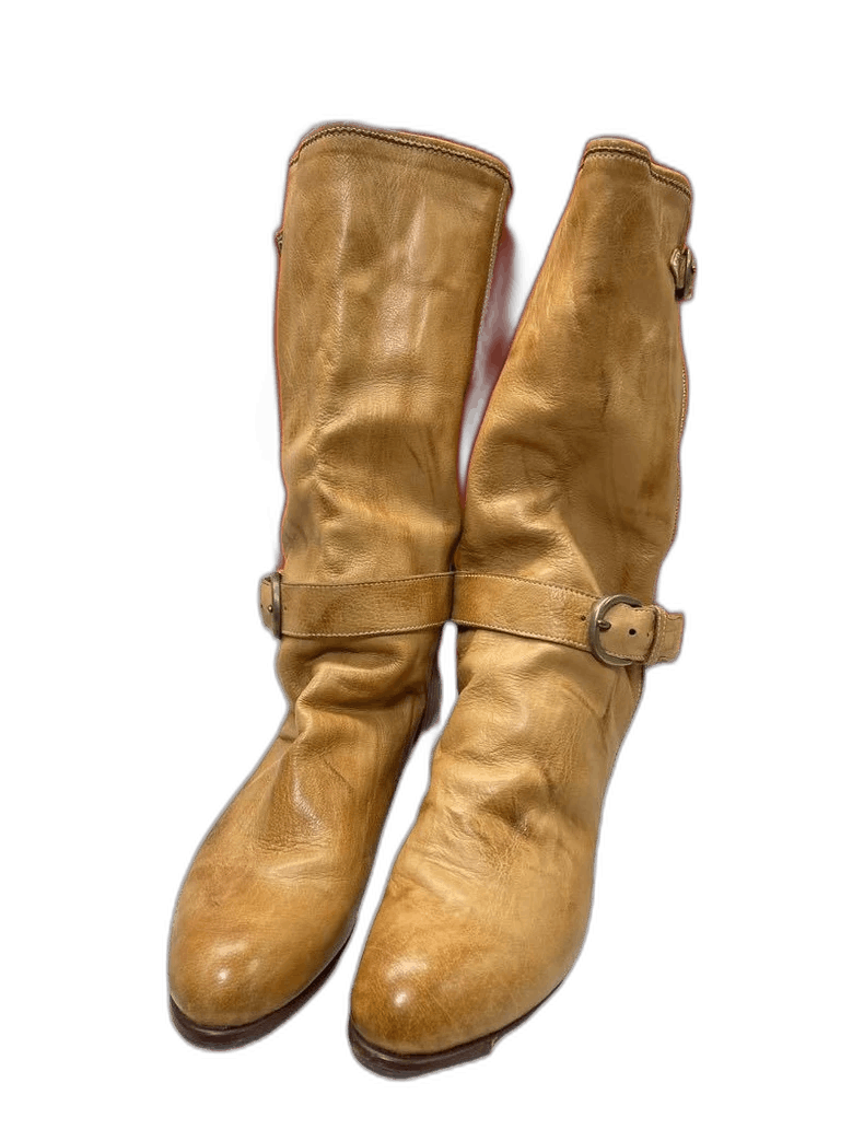 Maison MIHARA YASUHIRO Vintage MIHARA YASUHIRO Leather Strap Boots Size US 6 / IT 36 - 1 Thumbnail