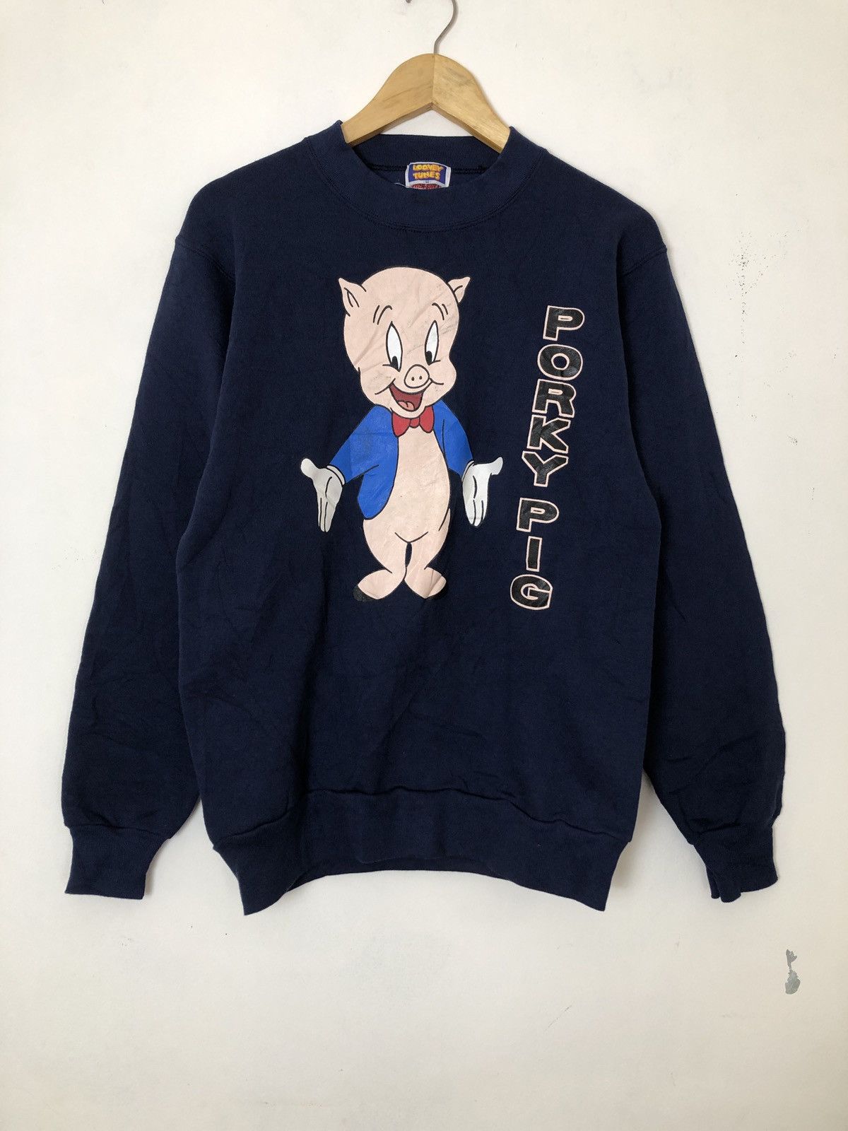 Vintage 90s Porky Pig Looney Tunes Sweatshirt