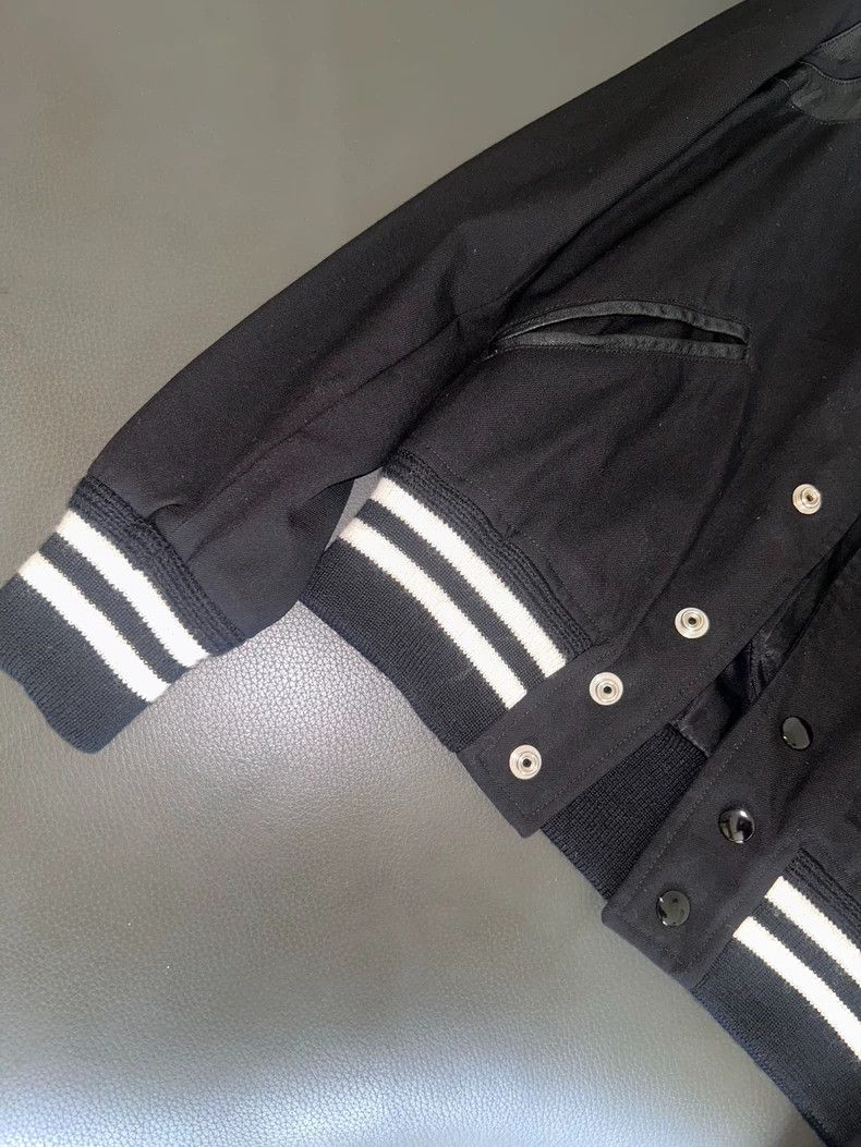 Saint Laurent Paris Saint Laurent Paris 2015 FW Darth Vader Baseball jacket Size XXS / US 00 / IT 34 - 3 Thumbnail