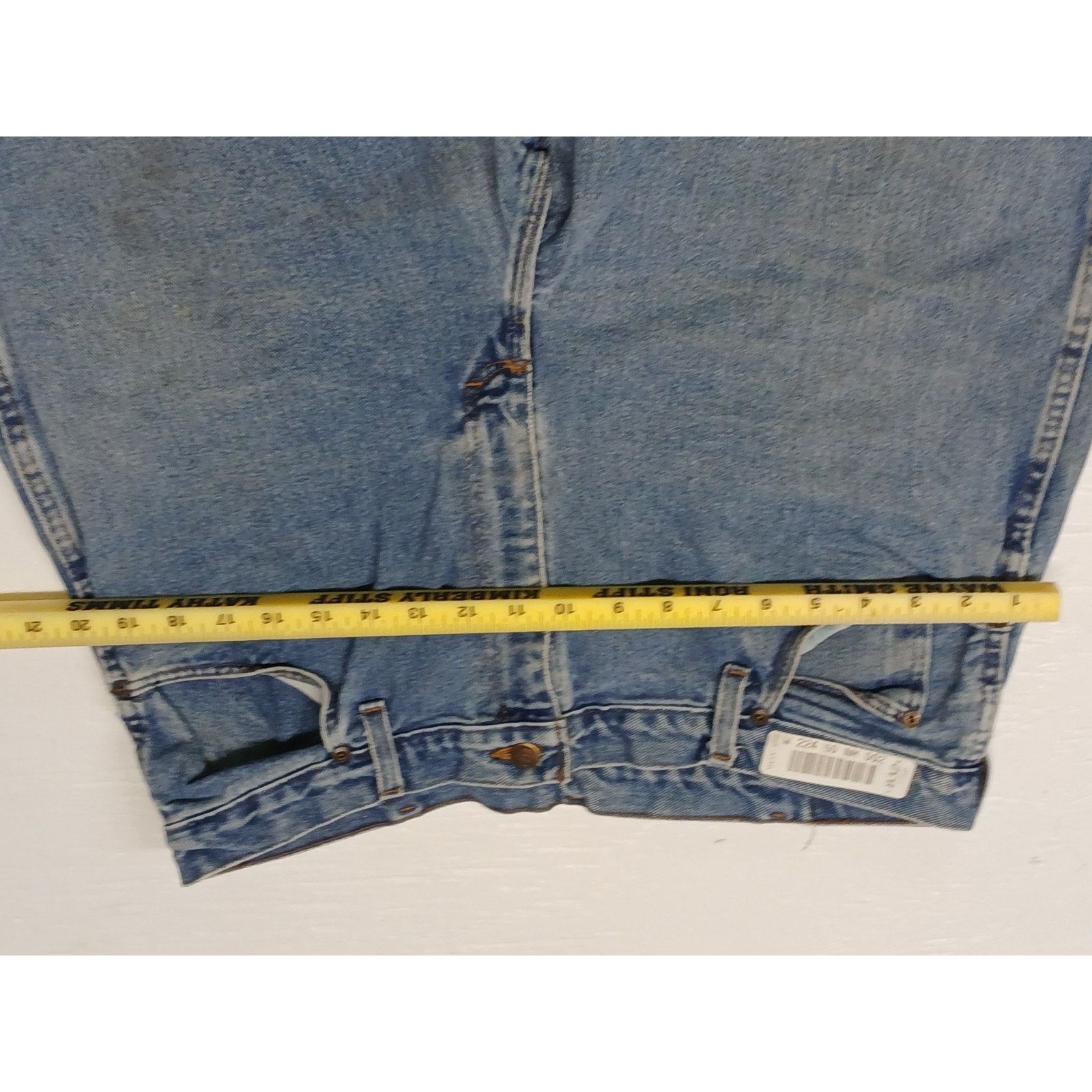 Other Unifirst Men's Blue Denim (38x34) Comfort Straight Jeans Size US 38 / EU 54 - 5 Thumbnail