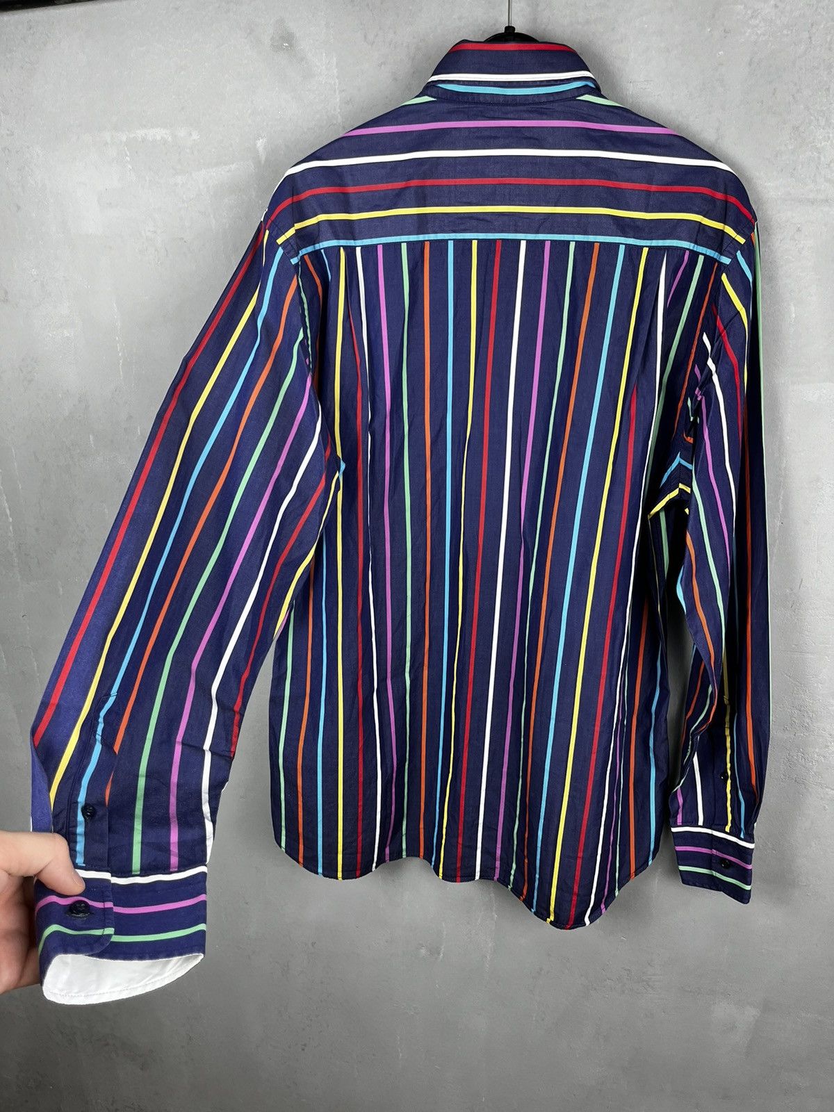 Other × Paul & Shark Paul & Shark Multicolored Striped Shirt Long Size US L / EU 52-54 / 3 - 9 Thumbnail