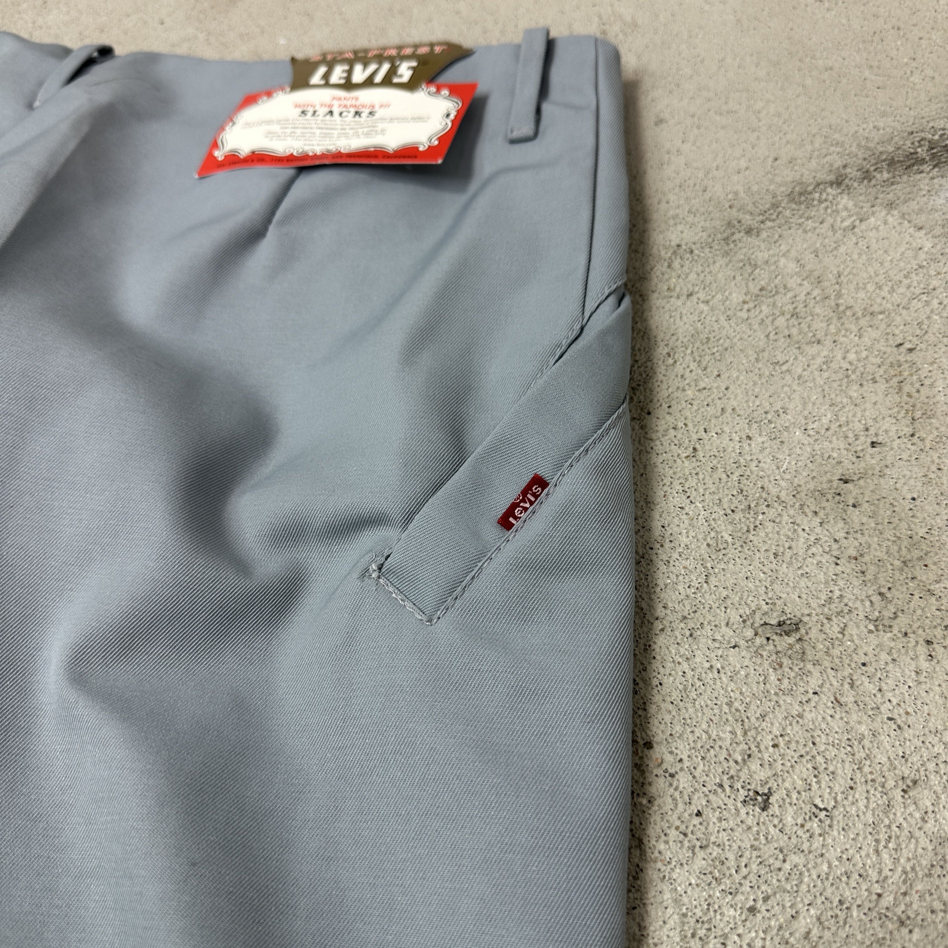 Levi's Vintage Classy Elegant Levi's Sta Prest Pants Y2K Size 25" / US 0 / IT 36 - 6 Thumbnail