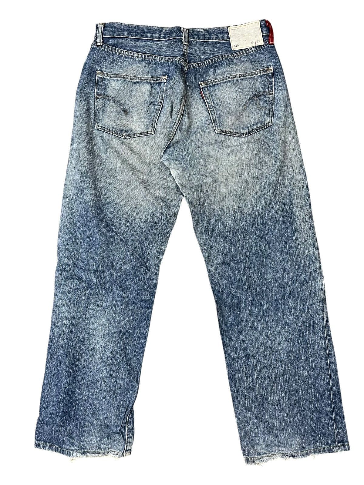 Levi's Vintage Levi’s 510 Japan Faded Jeans Streetwear Size US 33 - 2 Thumbnail