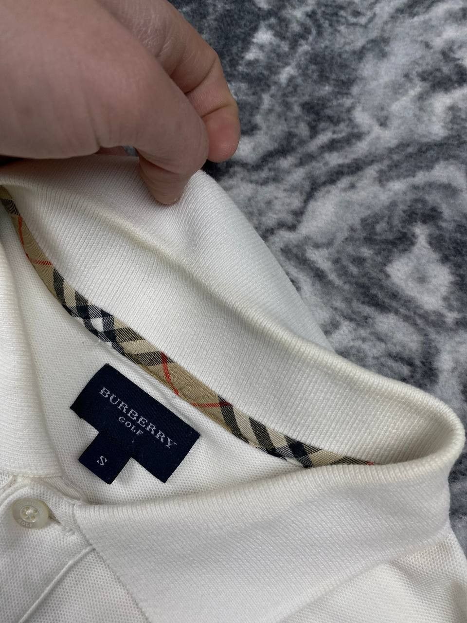 Burberry Vintage Burberry Rugby Long Sleeve Polo Shirt Men Size S Size US S / EU 44-46 / 1 - 7 Thumbnail