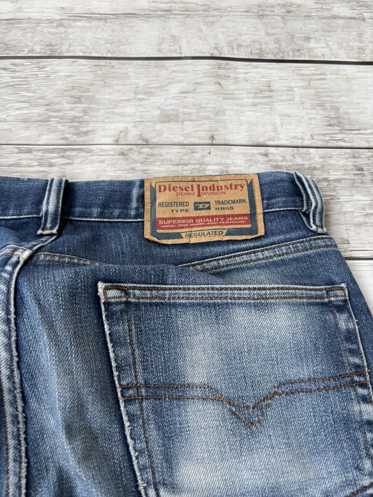 Diesel × Hysteric Glamour Rick Owens Junya Watanabe Style Diesel Flared Sexy Jeans Size US 32 / EU 48 - 5 Thumbnail