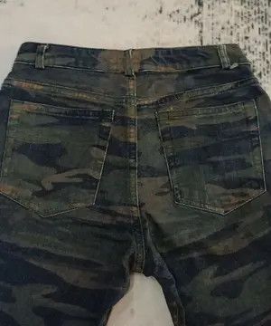 Mexx Vintage XX by MEXX Camo Bootcut Jeans Size 26" / US 2 / IT 38 - 6 Thumbnail