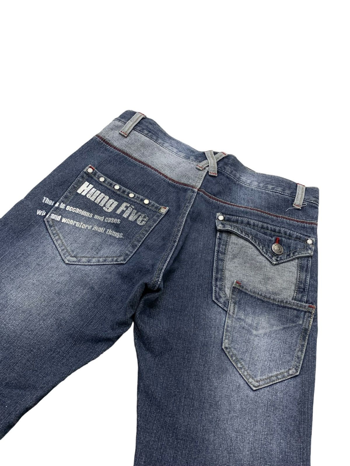 Affliction Hung Five Multipocket Stud Sin Angel Affliction Poems Pants Size US 32 / EU 48 - 18 Thumbnail