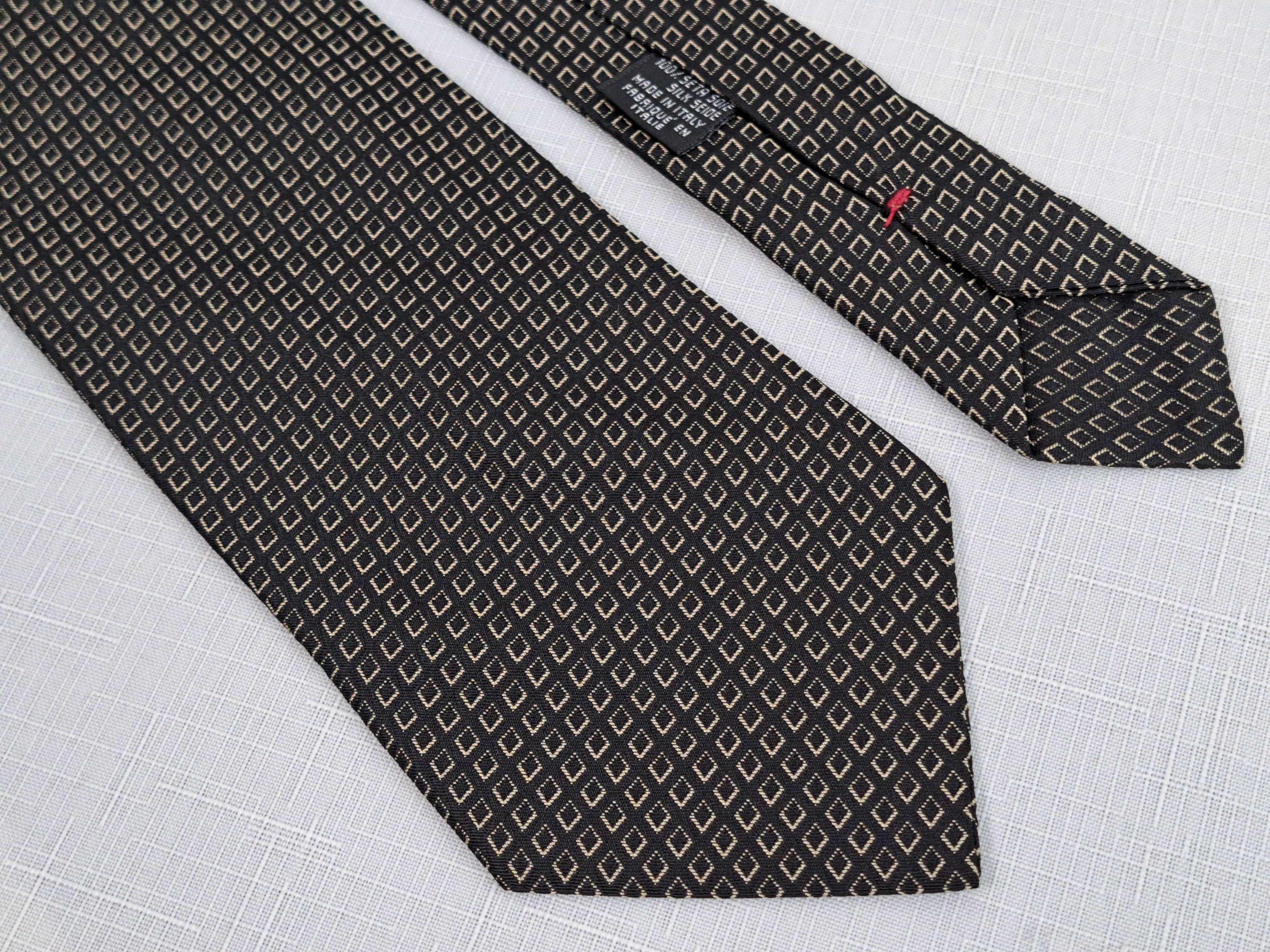 Jil Sander Jil Sander geometric pattern silk tie. Size ONE SIZE - 6 Thumbnail