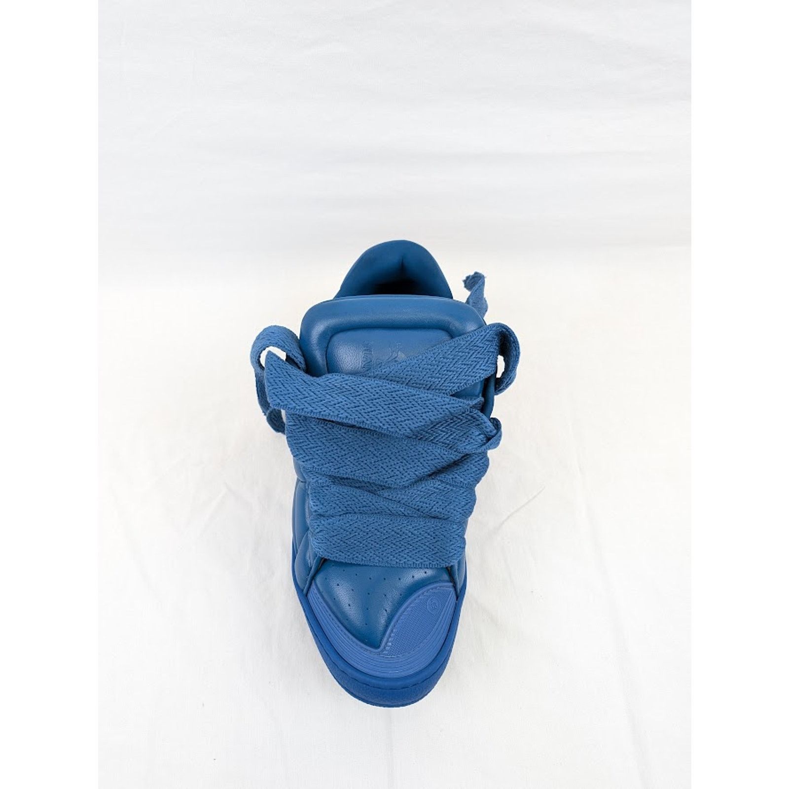 Lanvin o1rshd1 Curb XL Low Top Sneakers in Blue Size US 12 / EU 45 - 8 Thumbnail