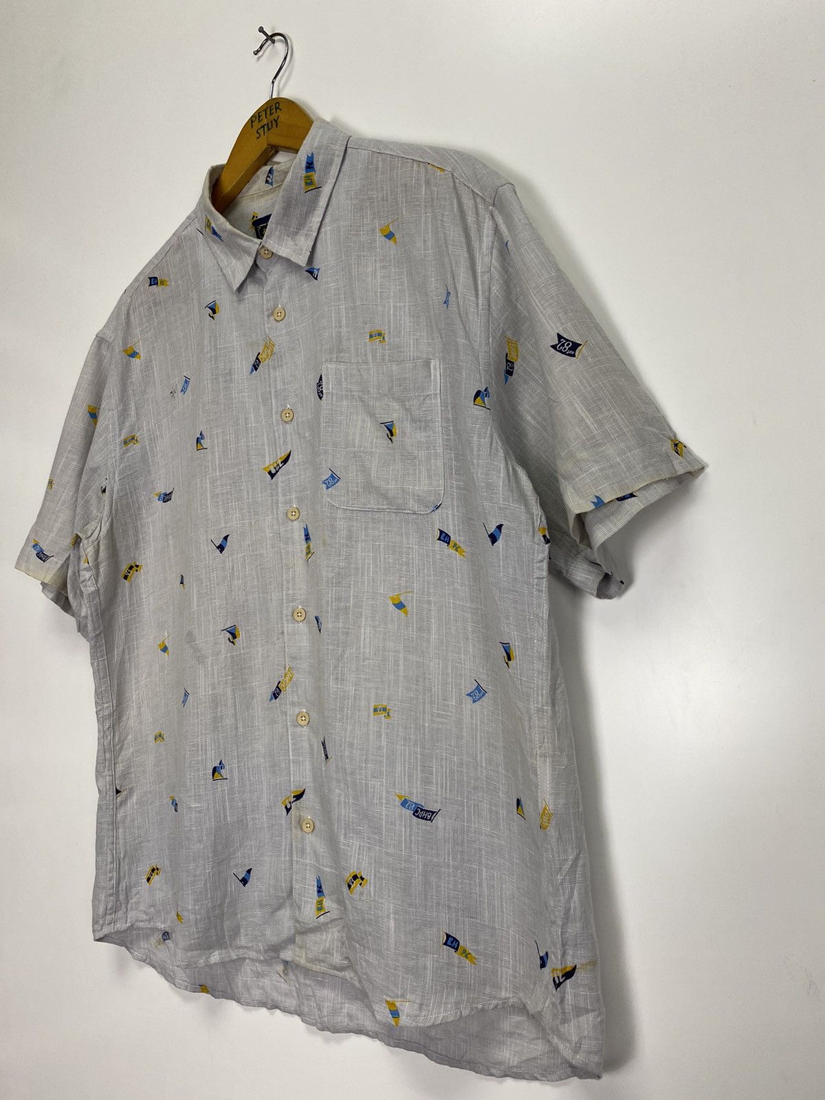 Beverly Hills Polo Club × Vintage Vintage Beverly Hills Polo Club Button Up Shirt Size US L / EU 52-54 / 3 - 4 Thumbnail